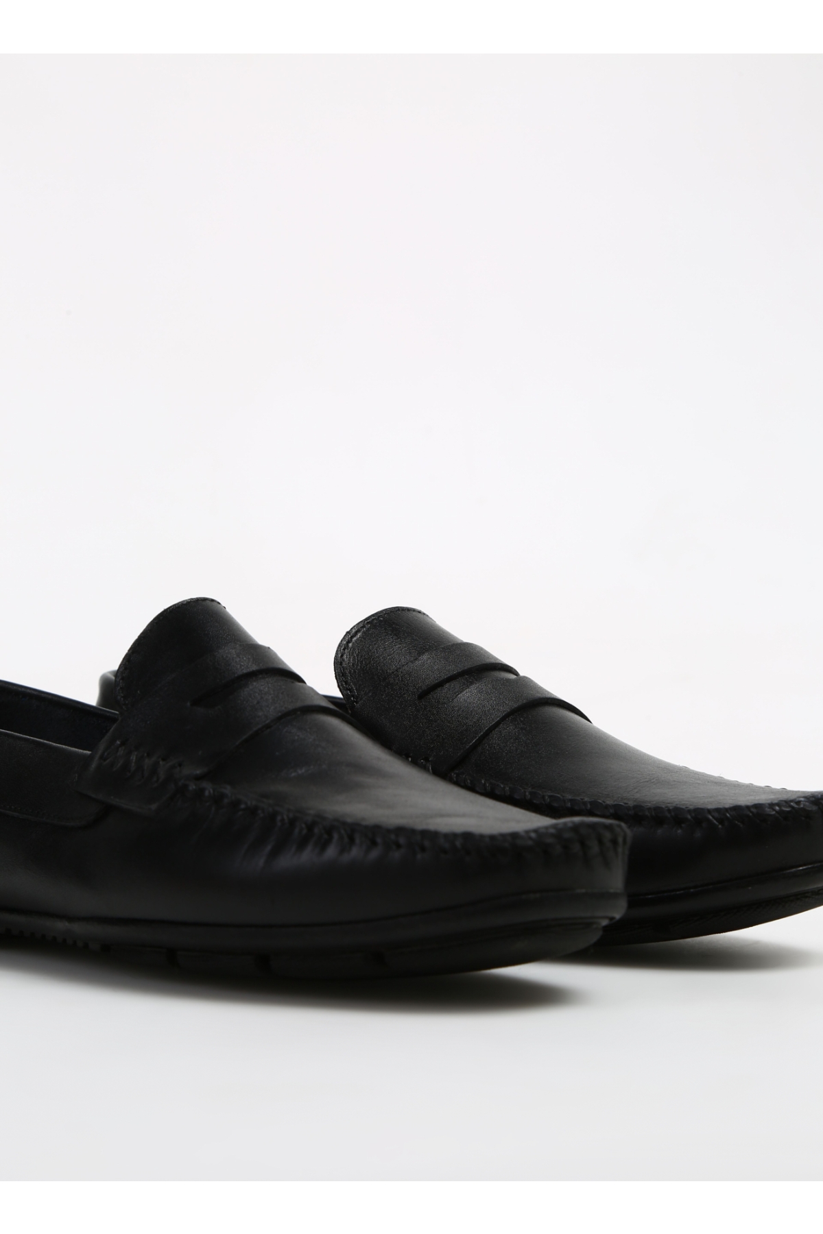 Siyah Erkek Deri Günlük Ayakkabı GERVA - Görsel 6