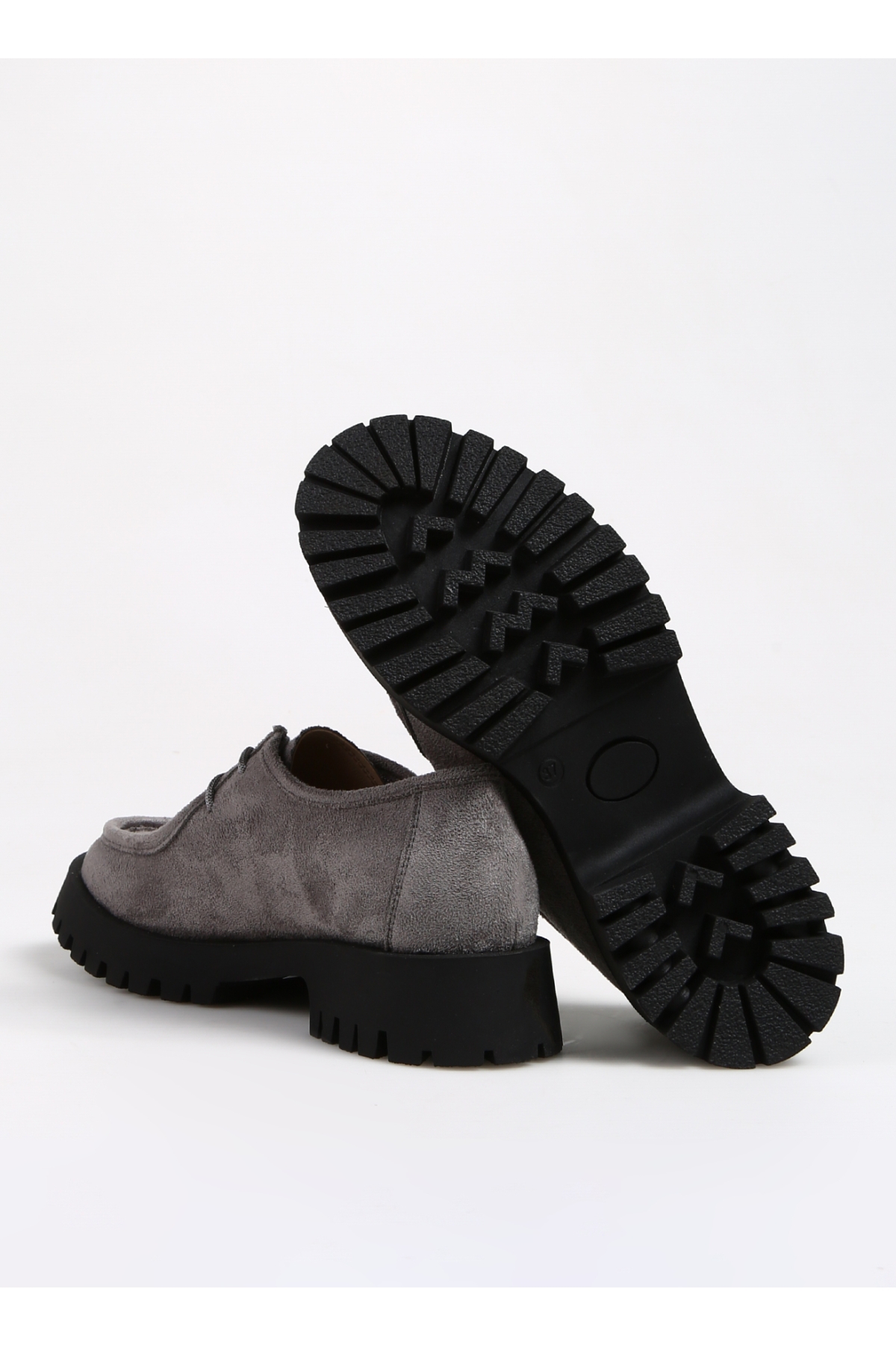 F By Fabrika F By Fabrika Gri Kadın Süet Günlük Ayakkabı SISI Casual Ayakkabı | Flo Gri - 5. görsel