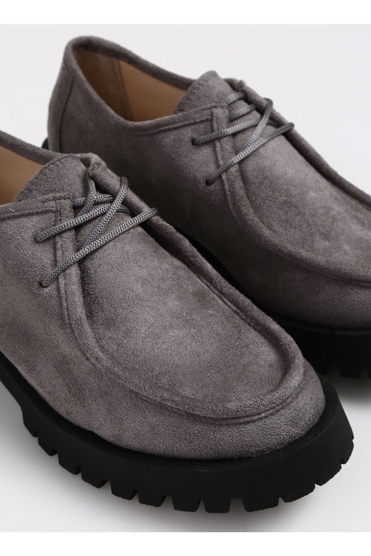 F By Fabrika F By Fabrika Gri Kadın Süet Günlük Ayakkabı SISI Casual Ayakkabı | Flo Gri - 6. görsel