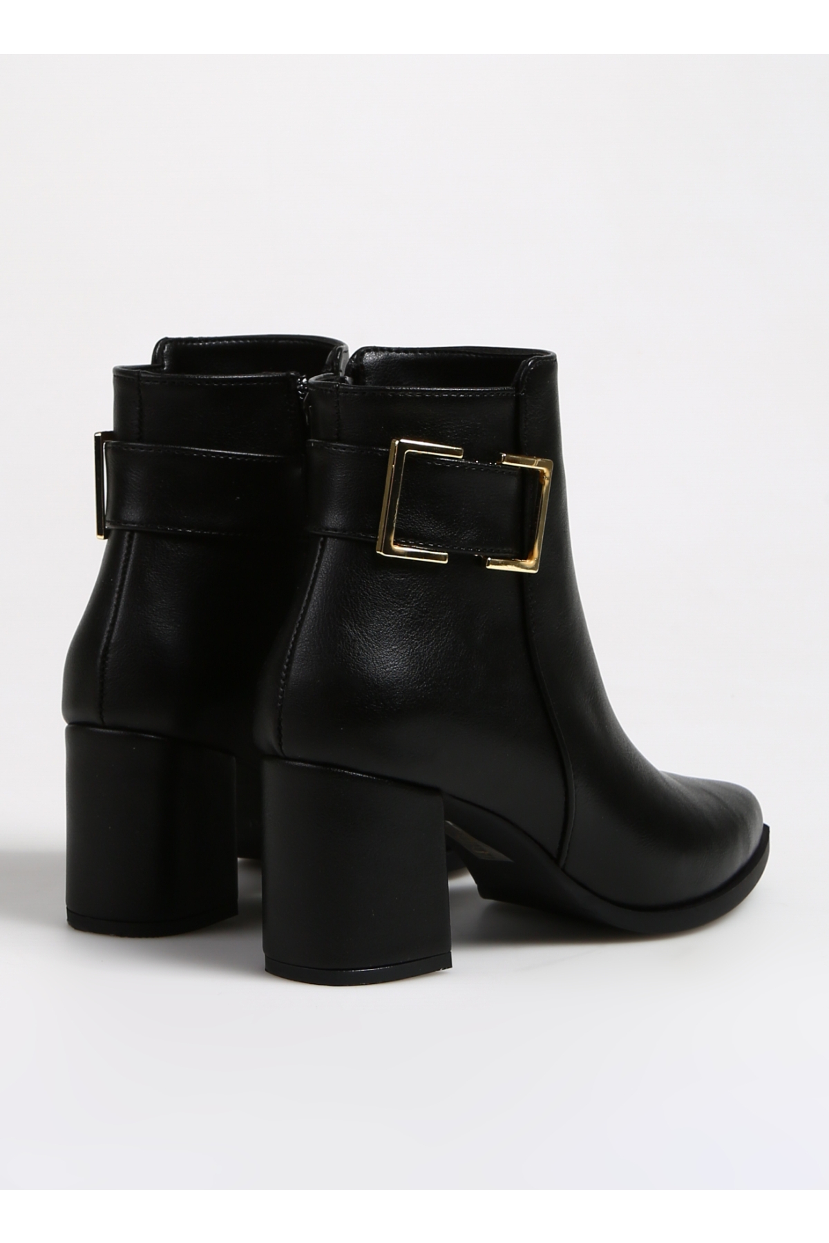 Siyah Kadın Topuklu Bot HAYLE - Görsel 4