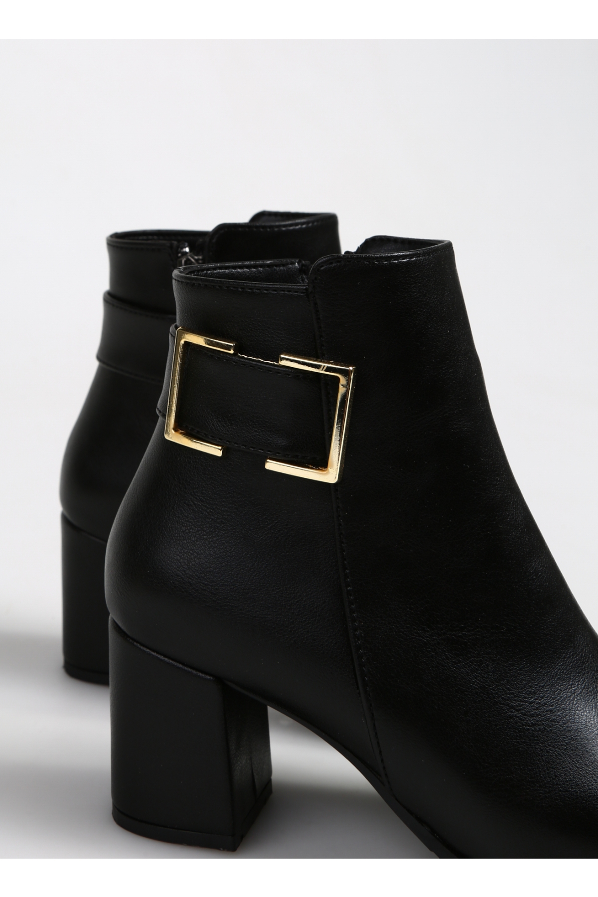 Siyah Kadın Topuklu Bot HAYLE - Görsel 6