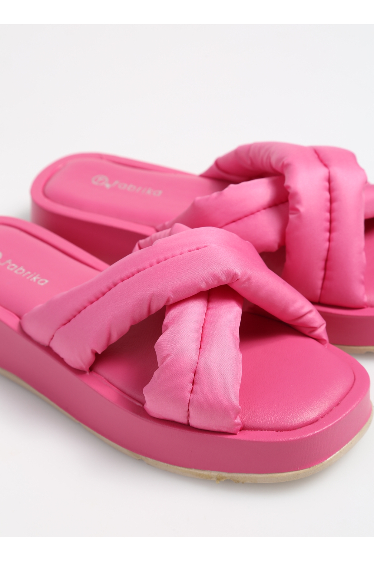 F By Fabrika F By Fabrika Pembe Fuşya Kadın Terlik ADRESA Sandalet & Terlik | Flo Pembe - 6. görsel