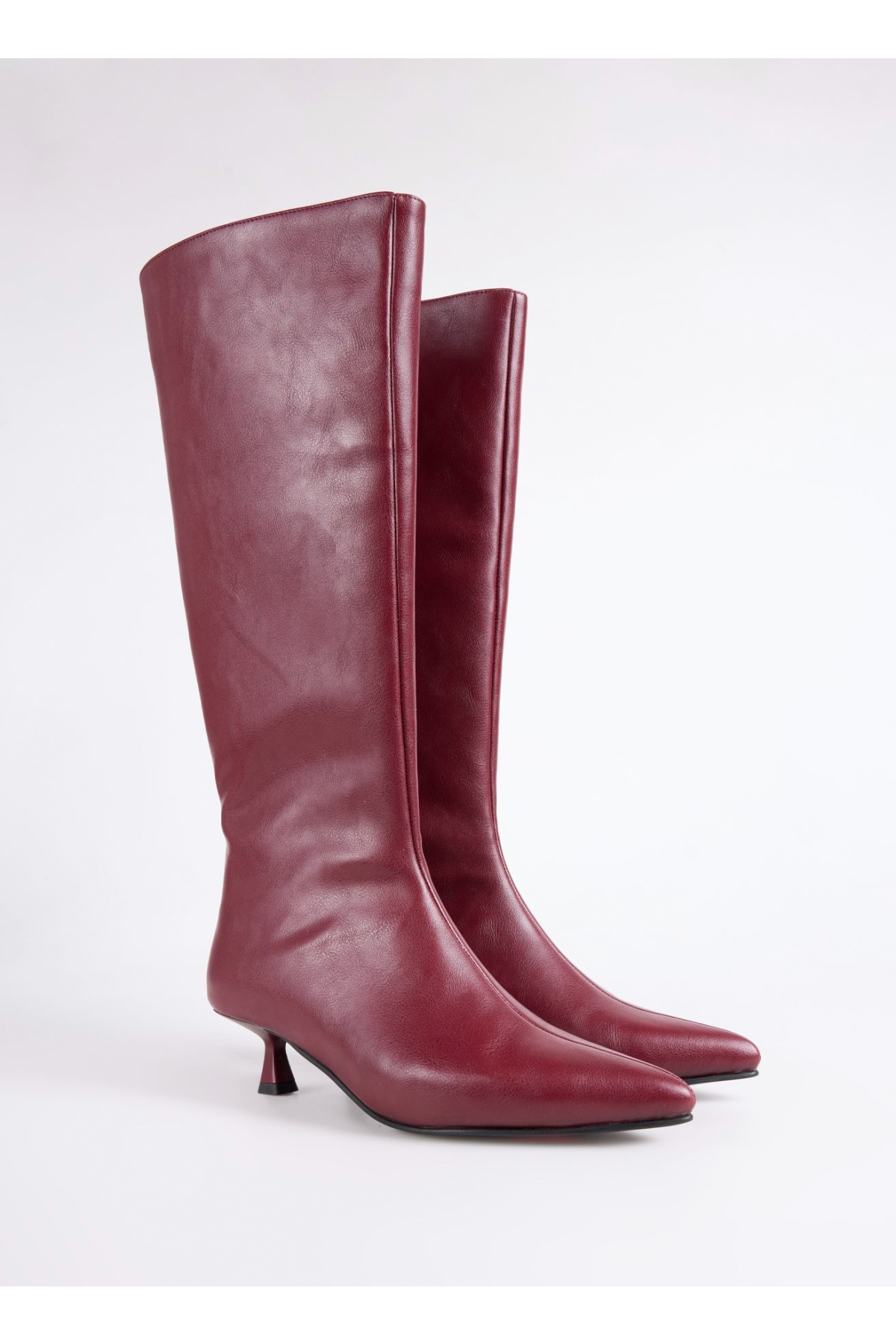 Bordo Kadın Çizme KITTEN-LANCY - Görsel 3