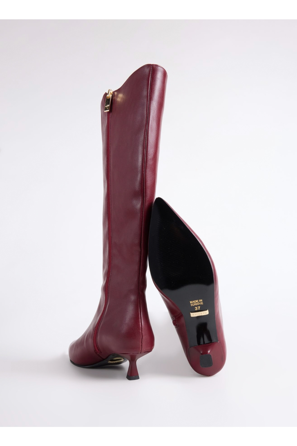 Bordo Kadın Çizme KITTEN-LANCY - Görsel 5