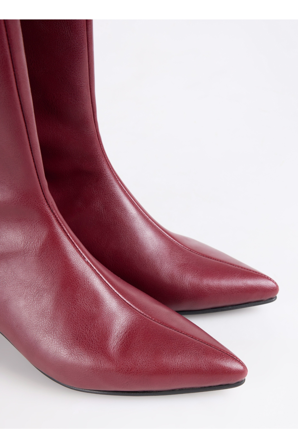 Bordo Kadın Çizme KITTEN-LANCY - Görsel 6