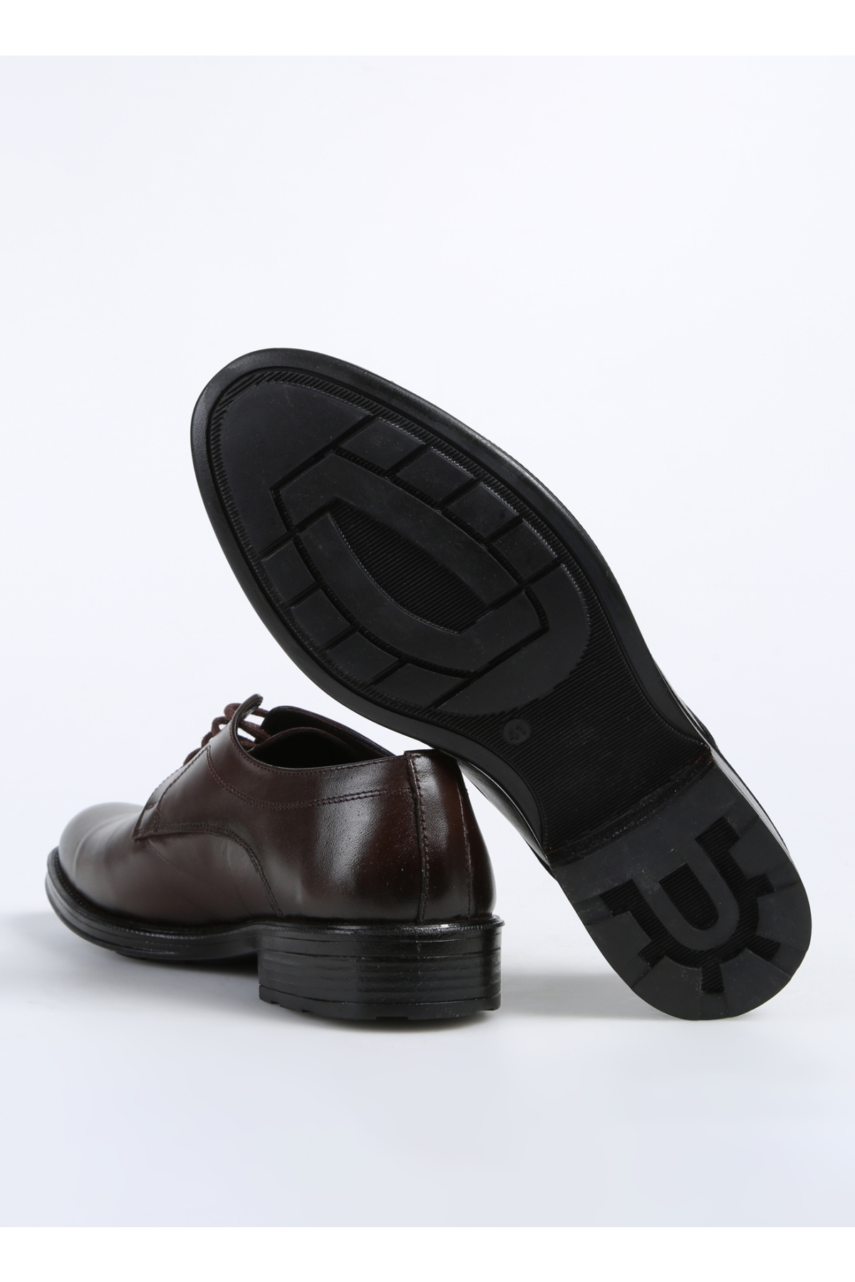 Kahverengi Erkek Deri Klasik Ayakkabı MUND - Görsel 5