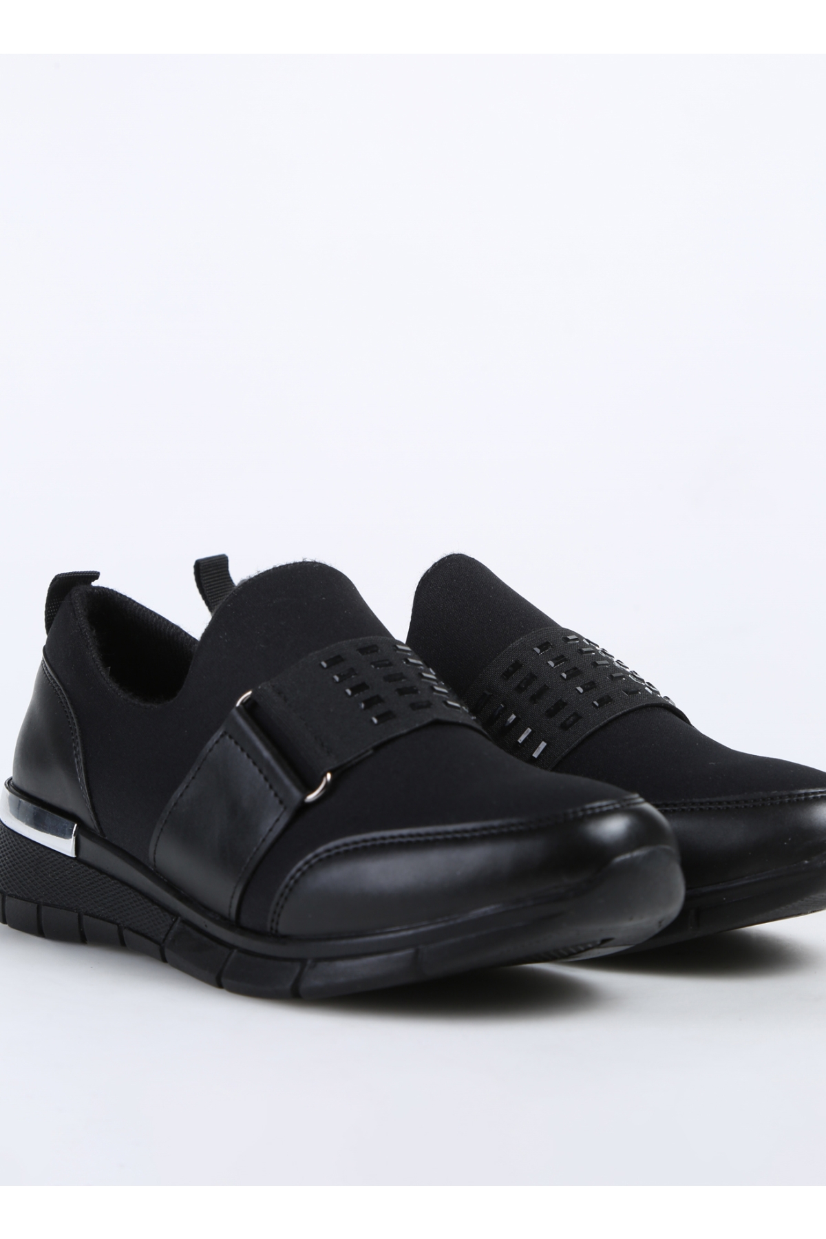 Siyah Kadın Günlük Ayakkabı NATA - Görsel 4