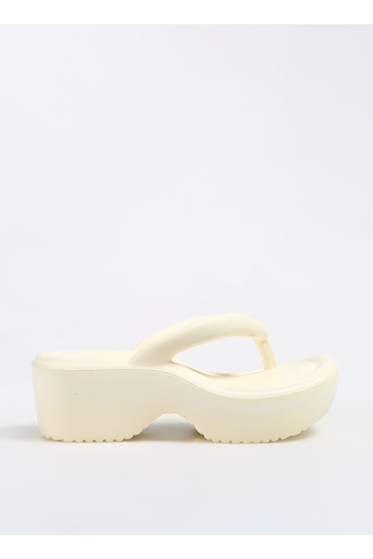 Ekru Kadın Plaj Terliği PLAGE - Görsel 2