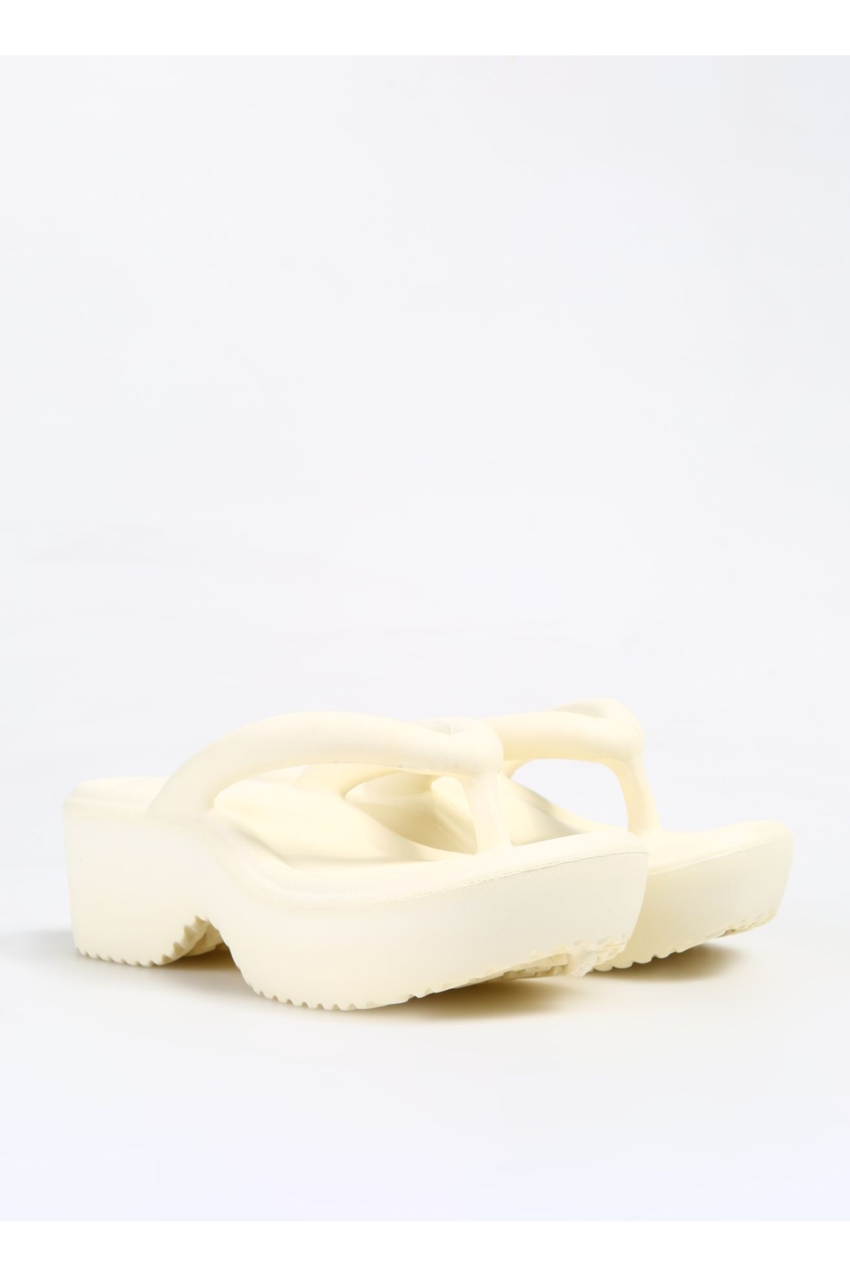 Ekru Kadın Plaj Terliği PLAGE - Görsel 3