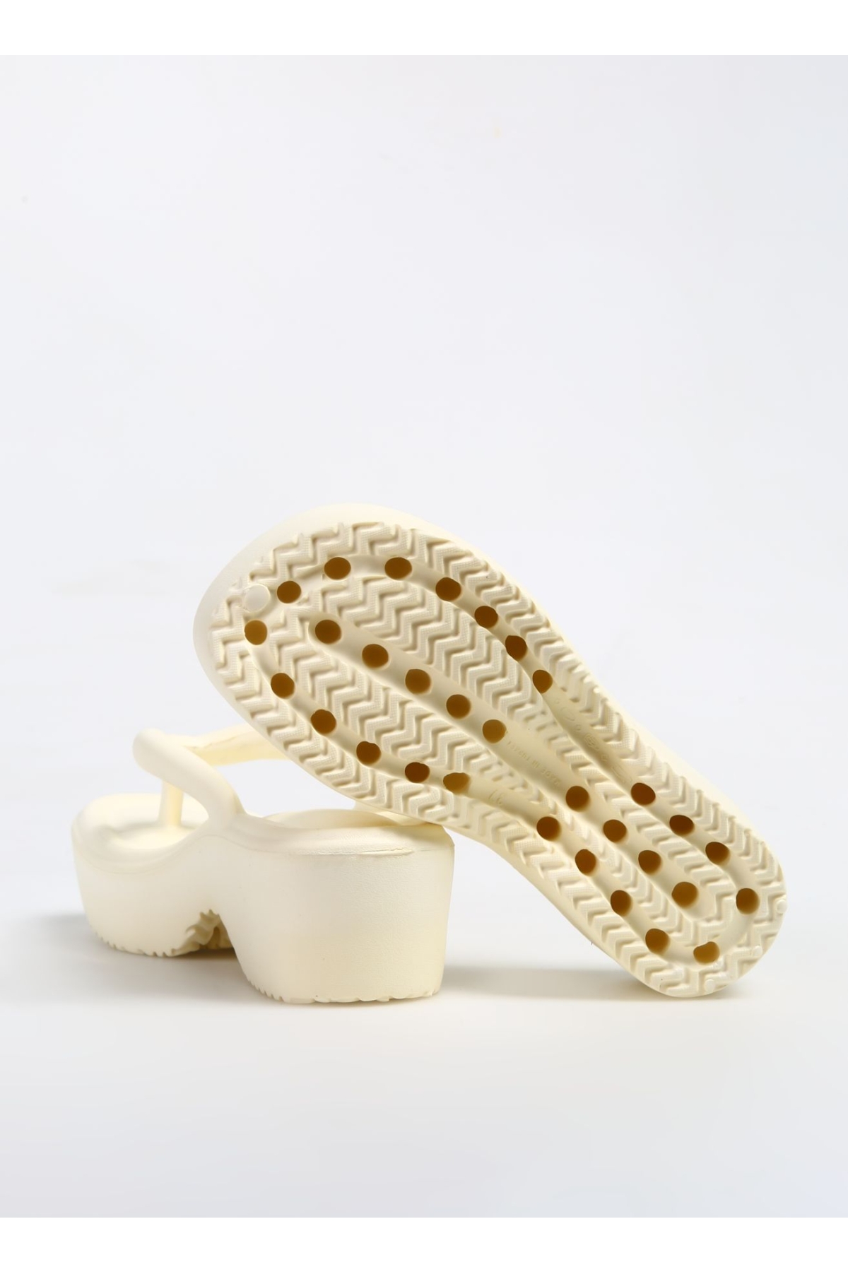 Ekru Kadın Plaj Terliği PLAGE - Görsel 5