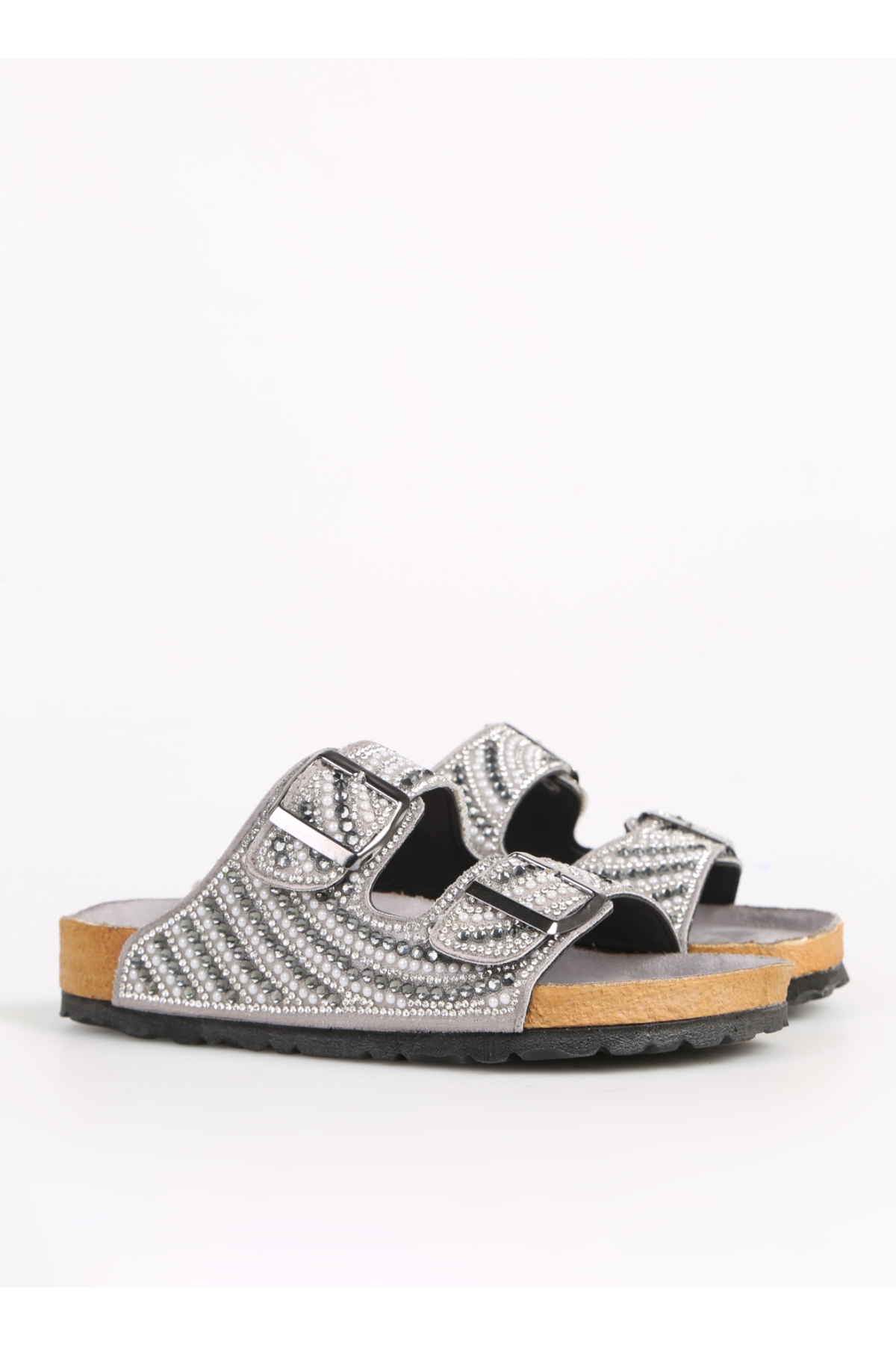 Gümüş Kadın Terlik VALEN - Görsel 4