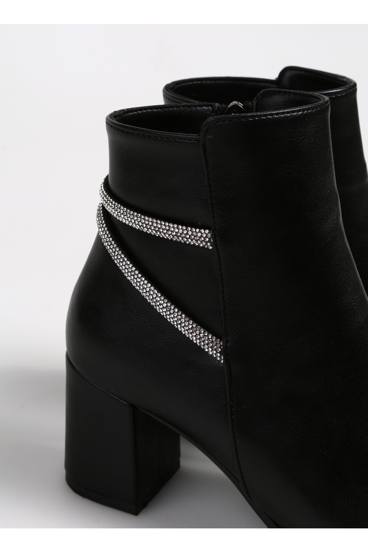 Siyah Kadın Topuklu Bot CHURCH - Görsel 6