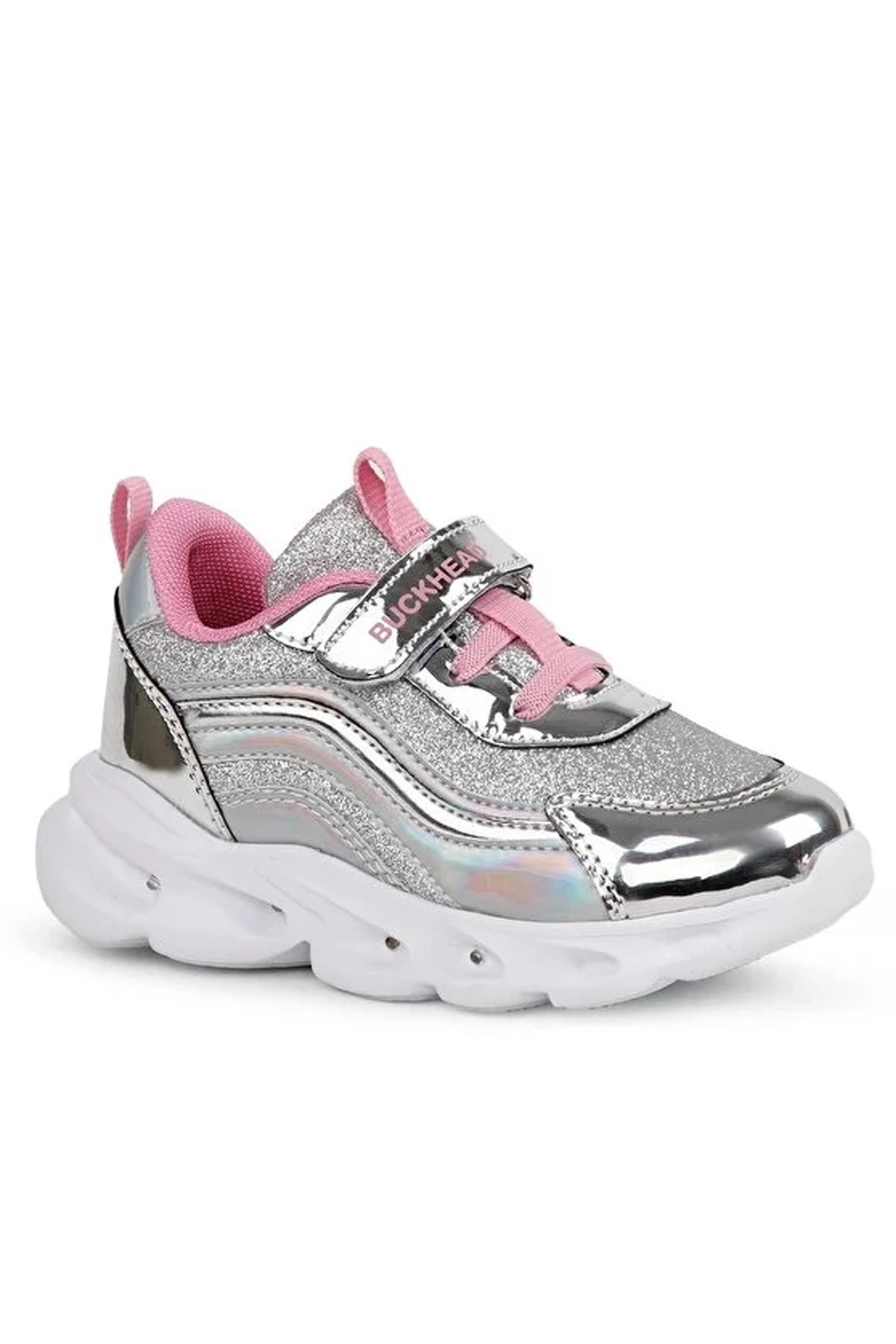 Glossy Shiny Çocuk Spor Ayakkabı - Görsel 2