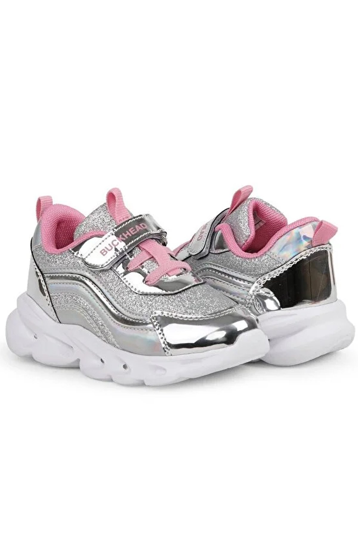 Glossy Shiny Çocuk Spor Ayakkabı - Görsel 4