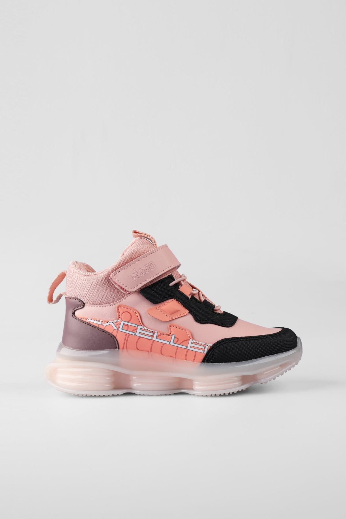 Heel Kız Çocuk Pudra Havalı Taban Rahat Hafif Bot - Görsel 2