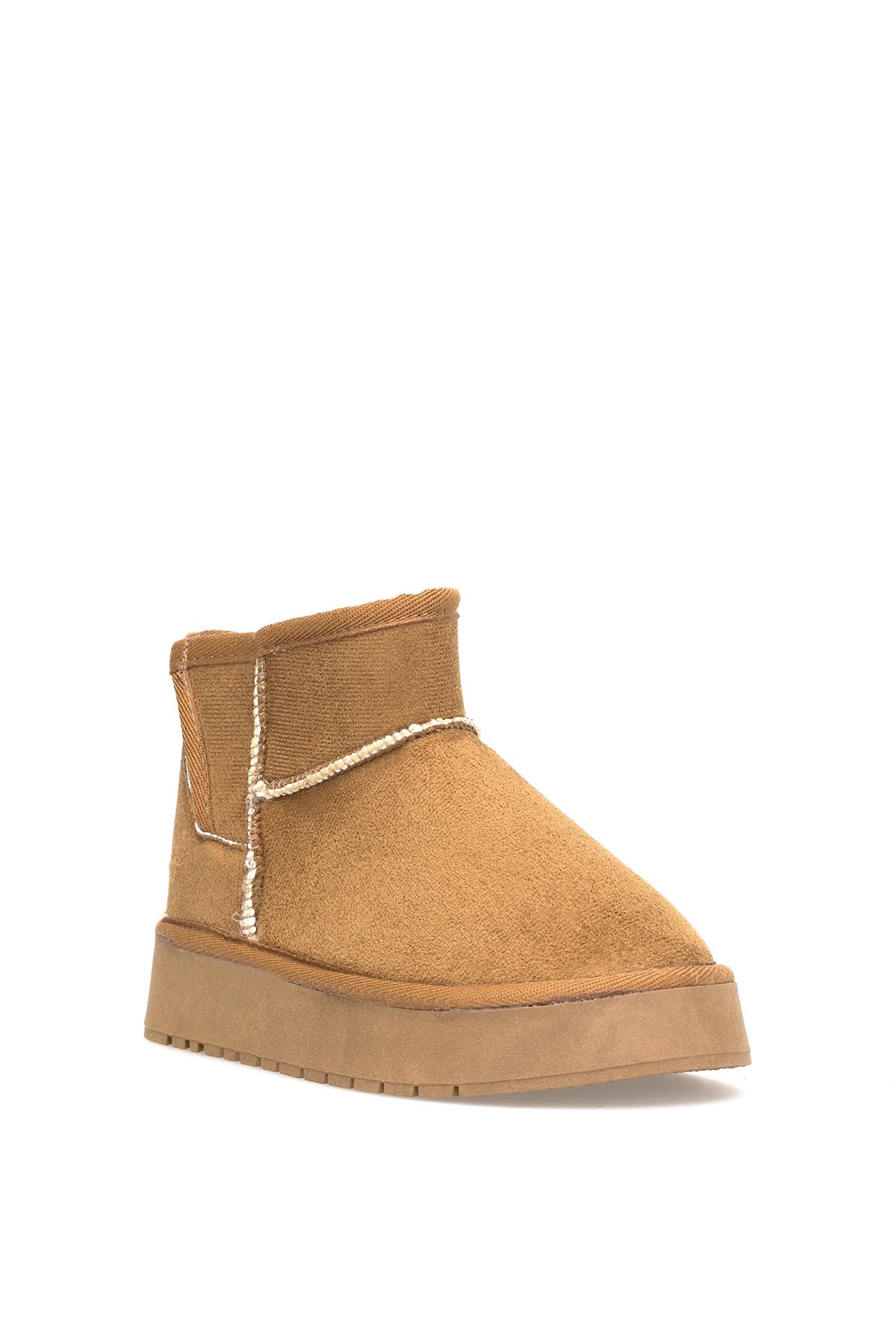 Elit ASNLG2112 Erkek Çocuk Düz Bot Taba - Görsel 3