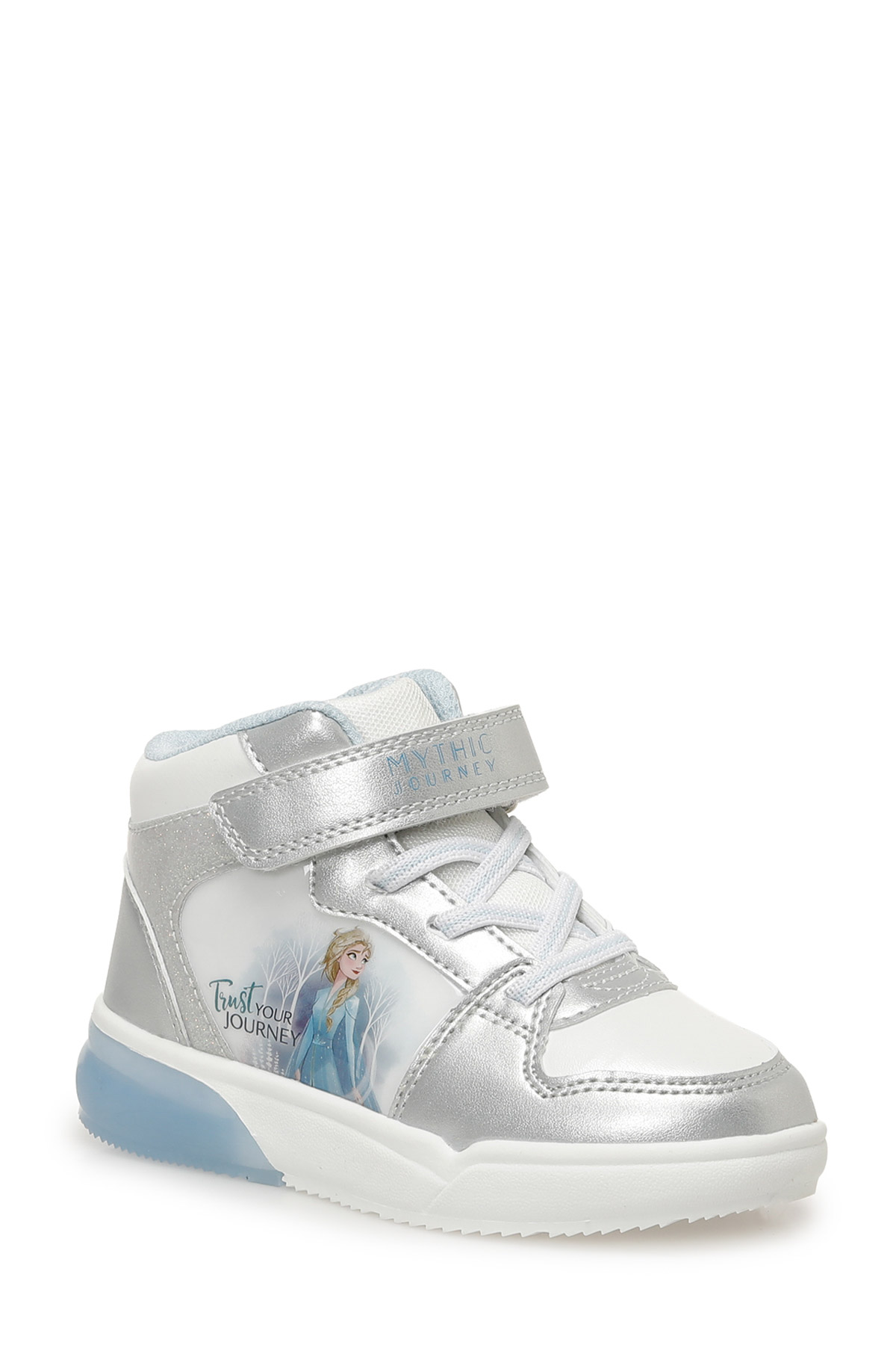 Frozen ARENDELLE-INT 5PR Gümüş Kız Çocuk High Sneaker - Görsel 3