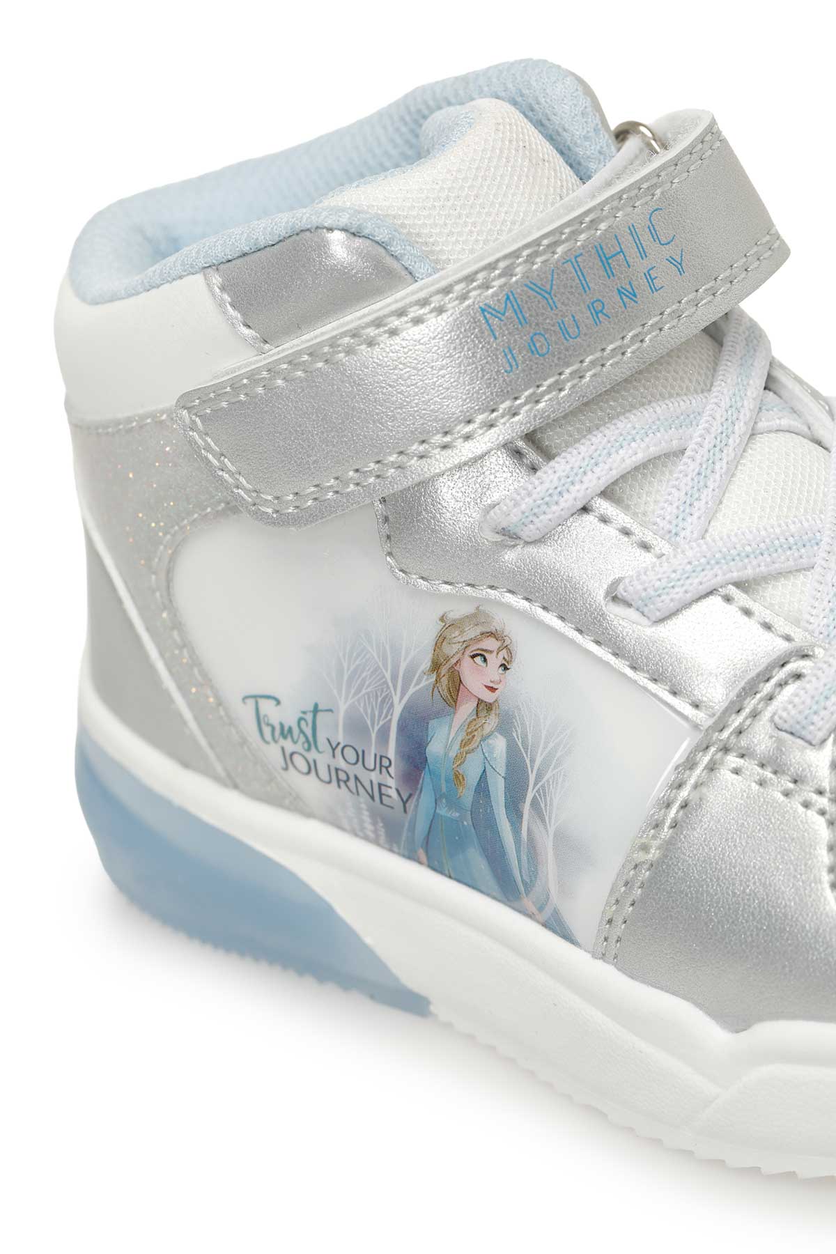 Frozen ARENDELLE-INT 5PR Gümüş Kız Çocuk High Sneaker - Görsel 8