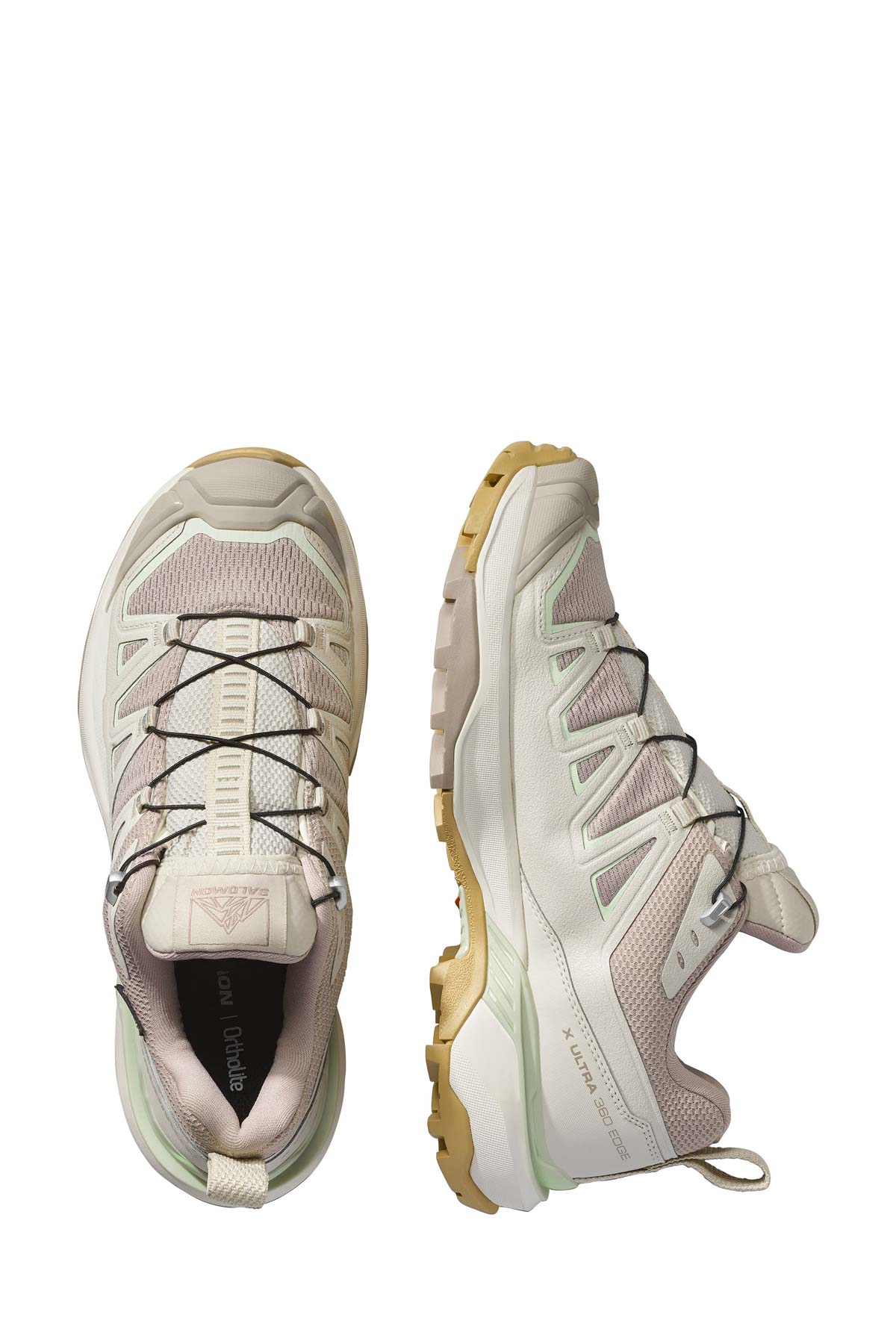 X ULTRA 360 EDGE GORE-TEX Bej Kadın Outdoor Ayakkabı - Görsel 5