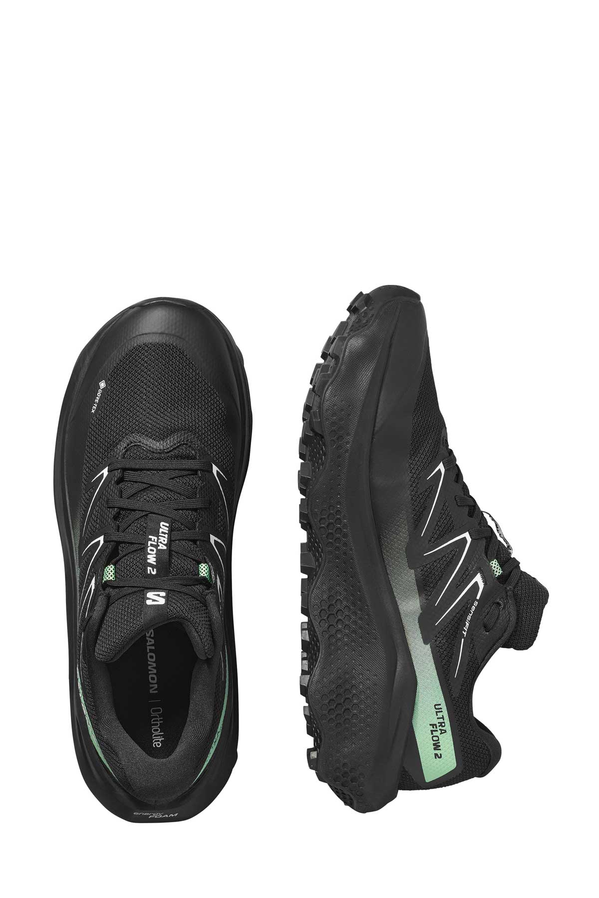 ULTRA FLOW 2 GORE-TEX Siyah Erkek Outdoor Ayakkabı - Görsel 6