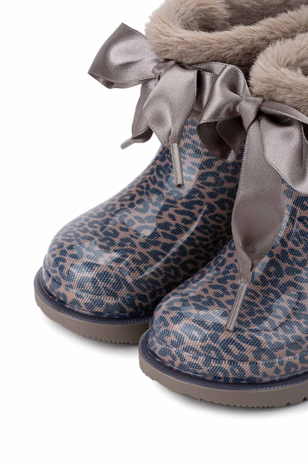 BIMBI LEO SOFT Kahverengi Kız Çocuk Yağmur Çizmesi - Görsel 4