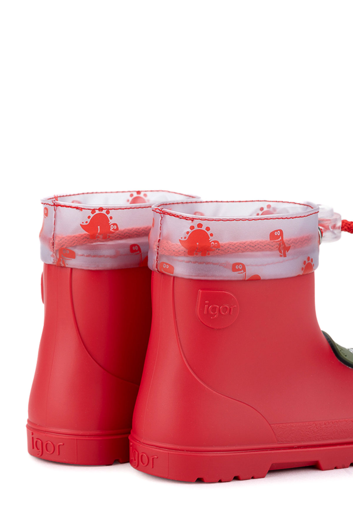 MENDI DINO Kırmızı Erkek Çocuk Yağmur Çizmesi - Görsel 5