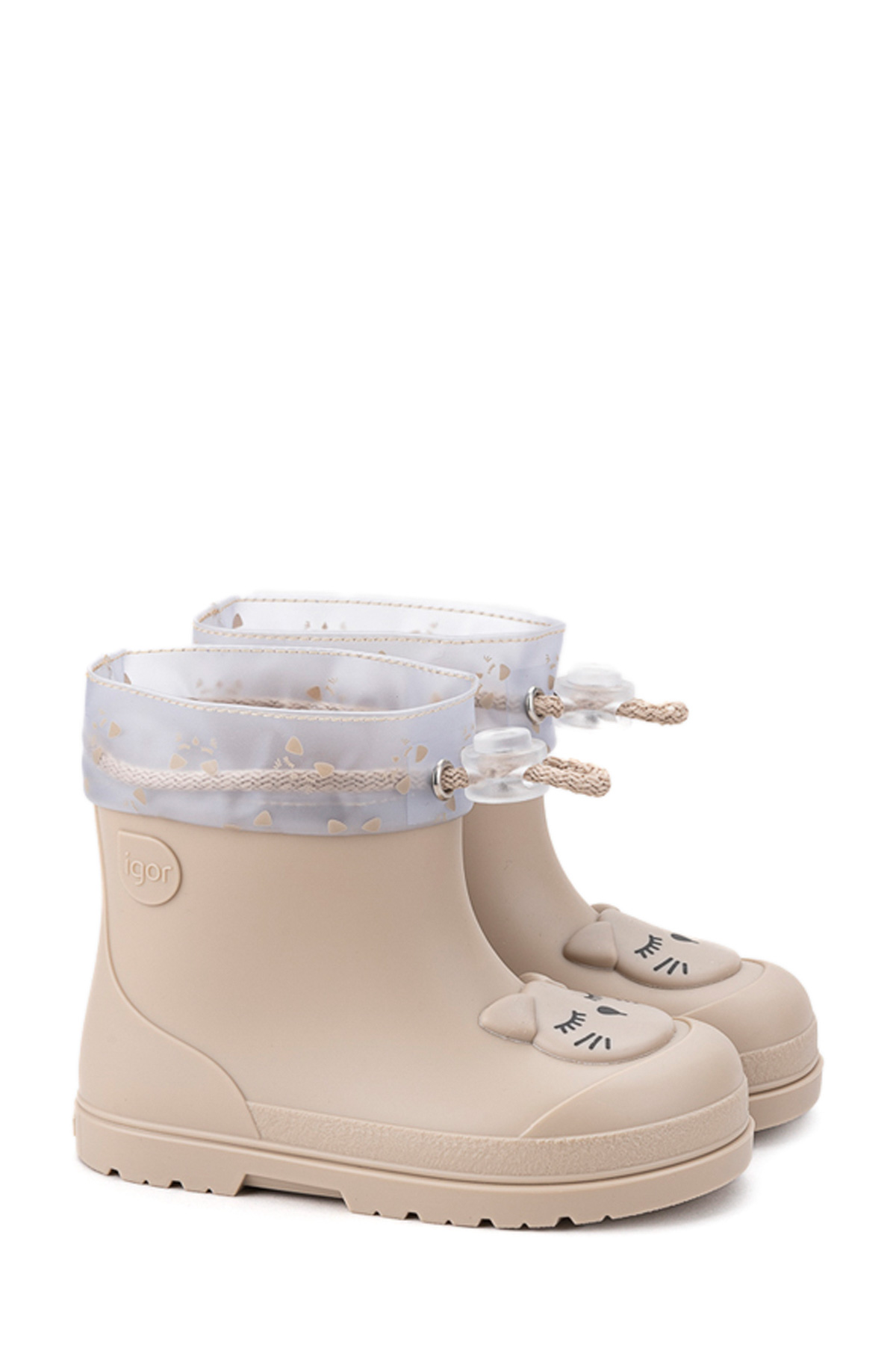 MENDI GATO Bej Kız Çocuk Yağmur Çizmesi - Görsel 3