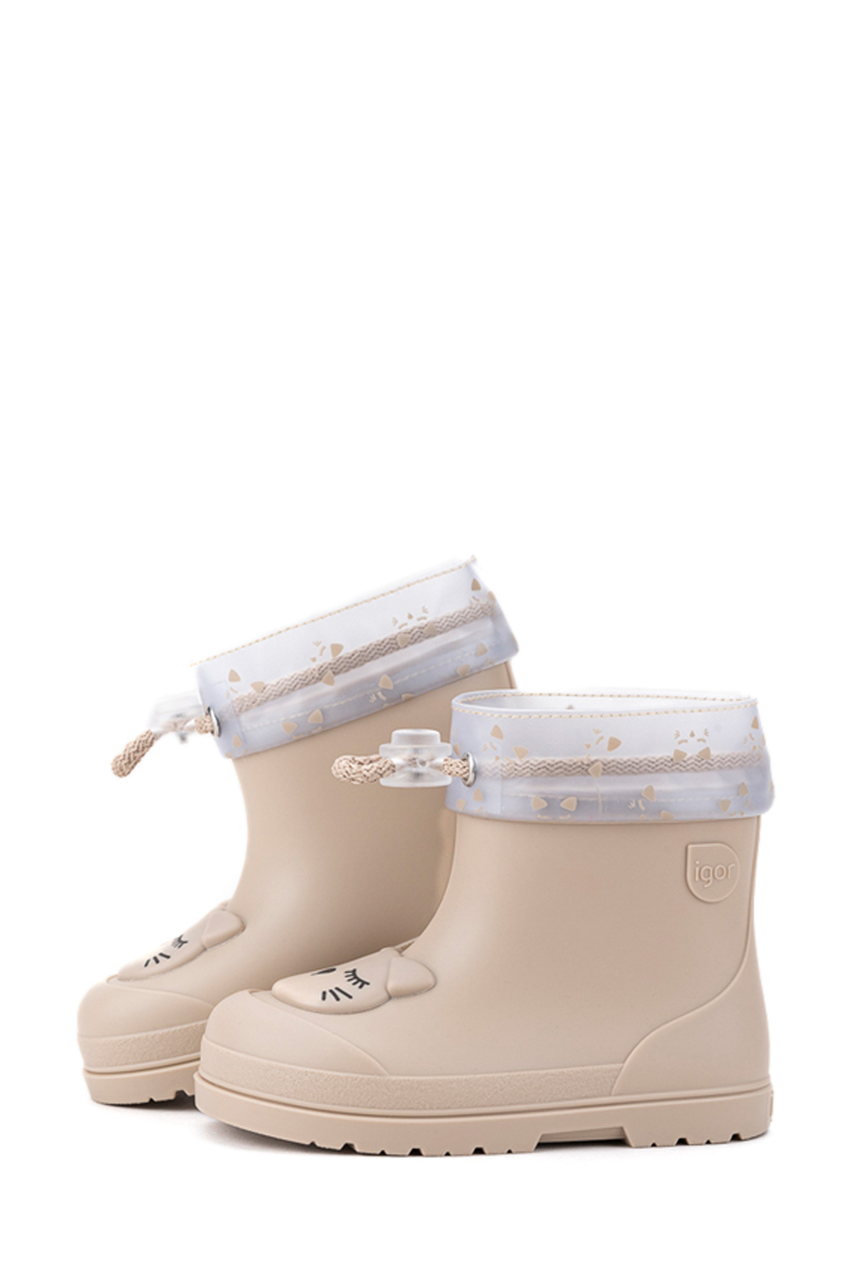 MENDI GATO Bej Kız Çocuk Yağmur Çizmesi - Görsel 4
