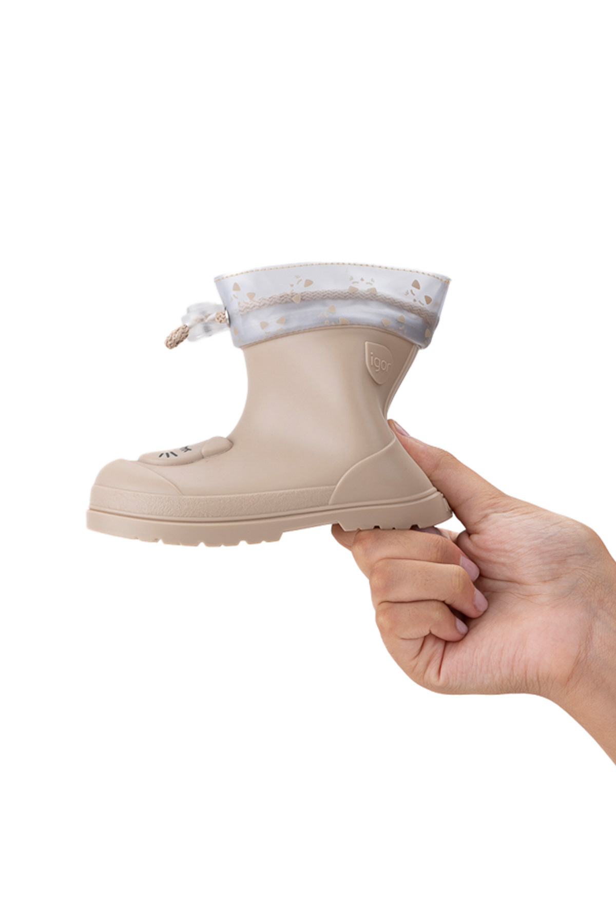 MENDI GATO Bej Kız Çocuk Yağmur Çizmesi - Görsel 7