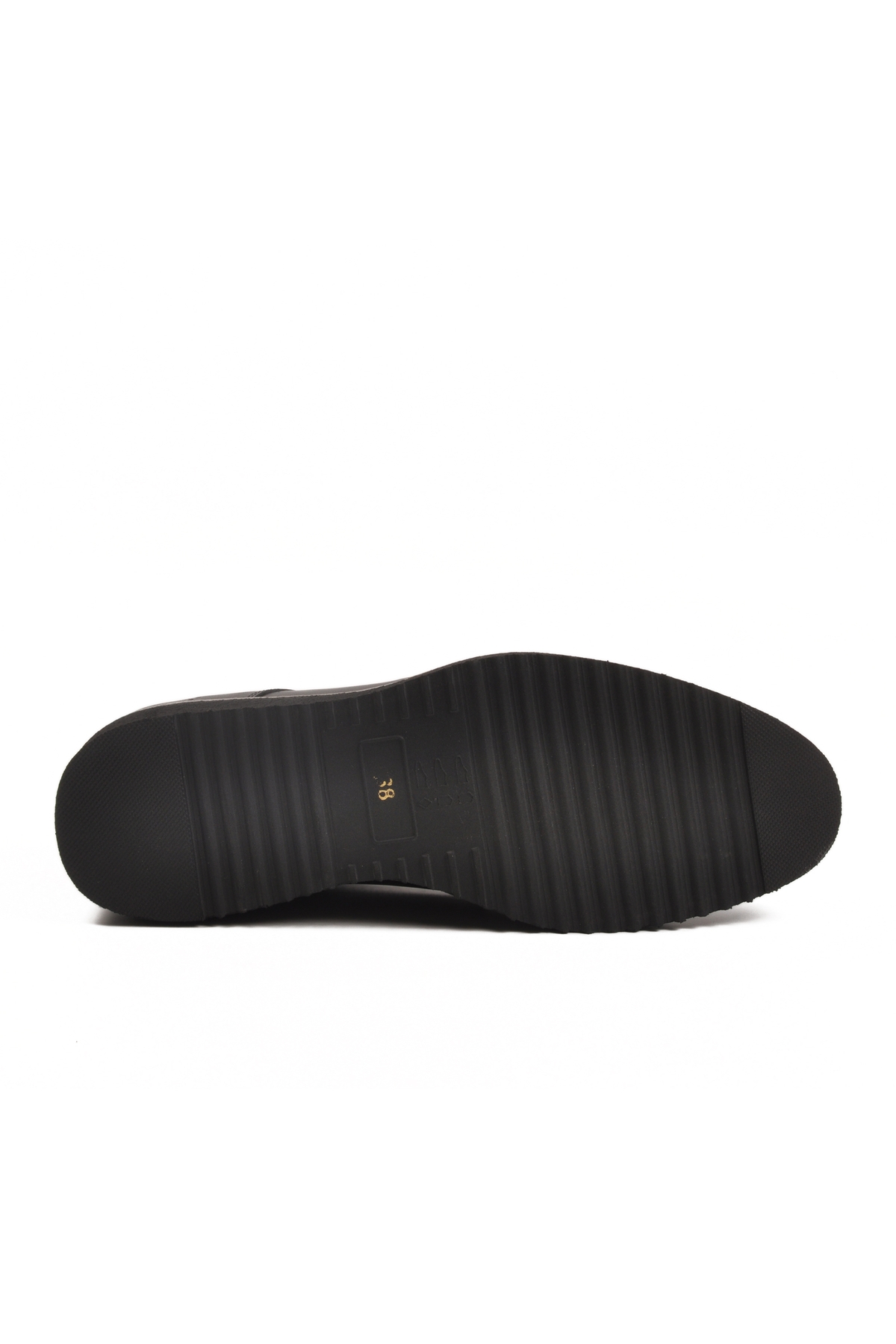 Siyah Hakiki Deri Erkek Klasik Ayakkabı - Görsel 6