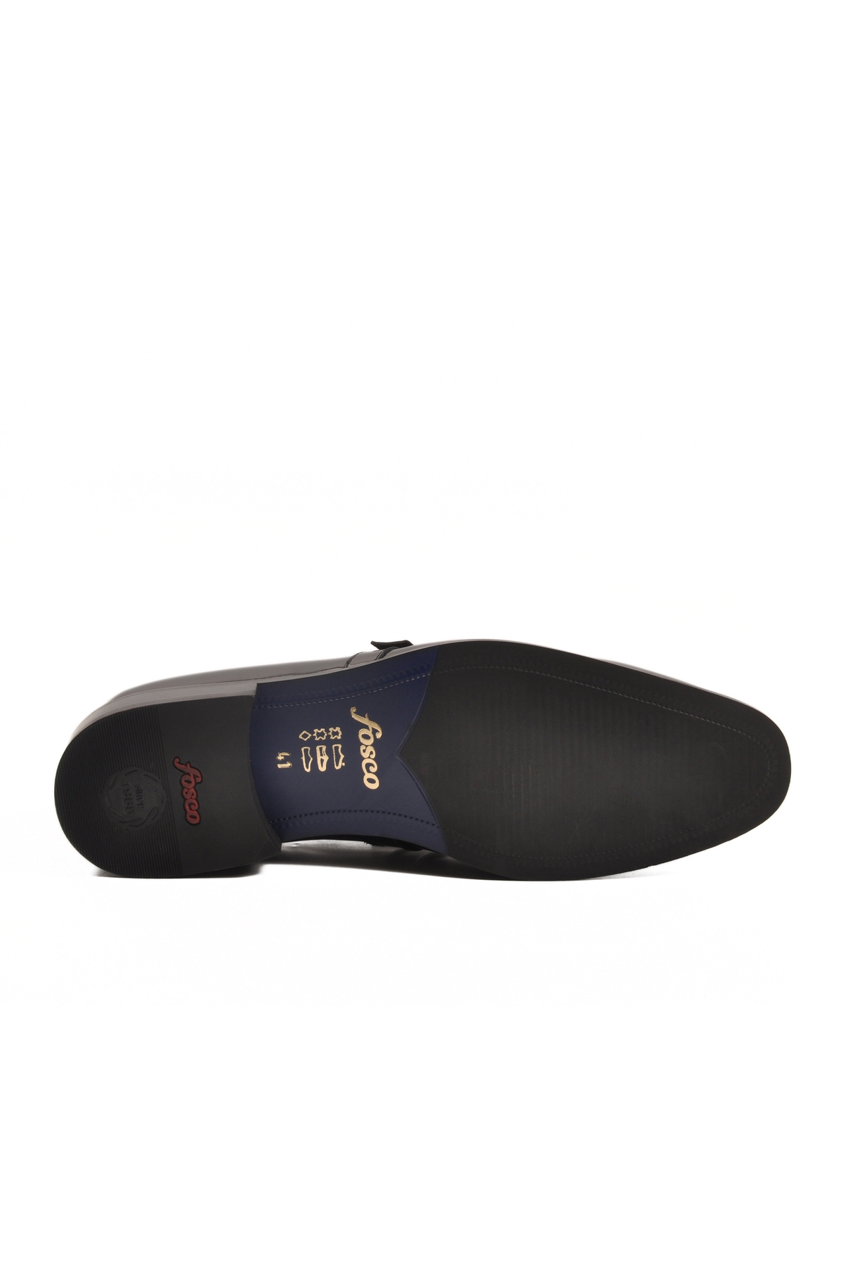 Siyah Rugan Hakiki Deri Erkek Klasik Ayakkabı - Görsel 6