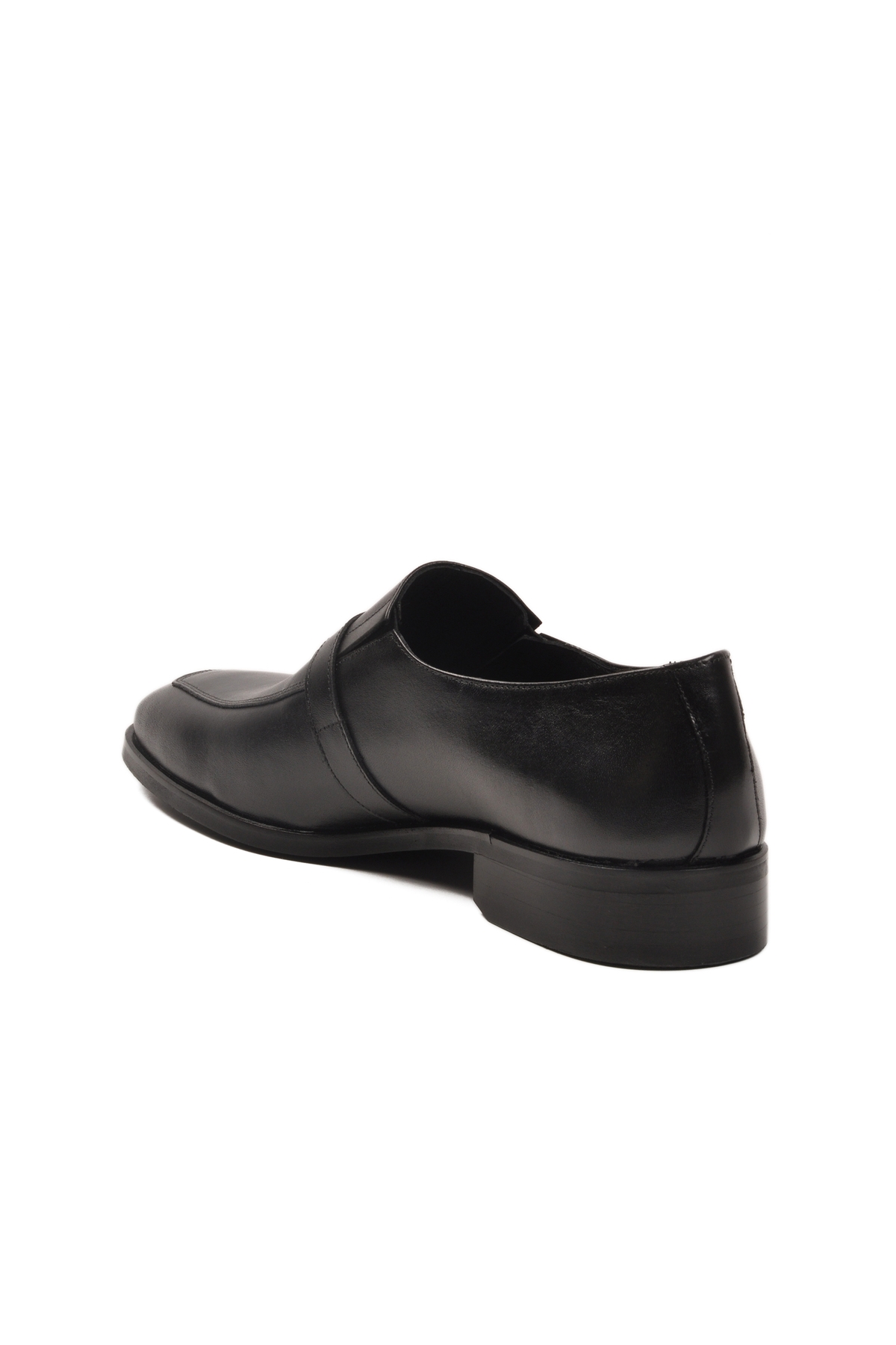 Siyah Hakiki Deri Erkek Klasik Ayakkabı - Görsel 5