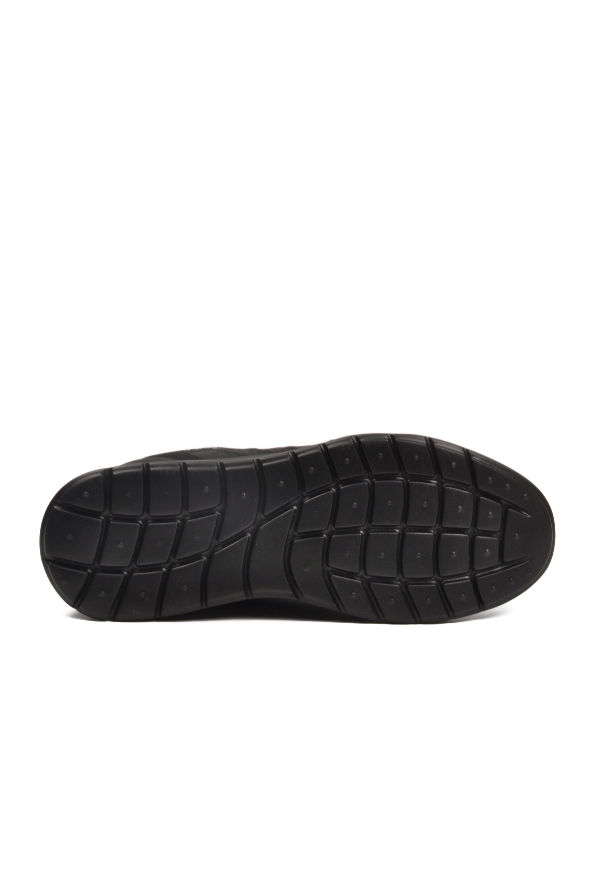 Siyah Lastik Bağcıklı Erkek Spor Ayakkabı - Görsel 6