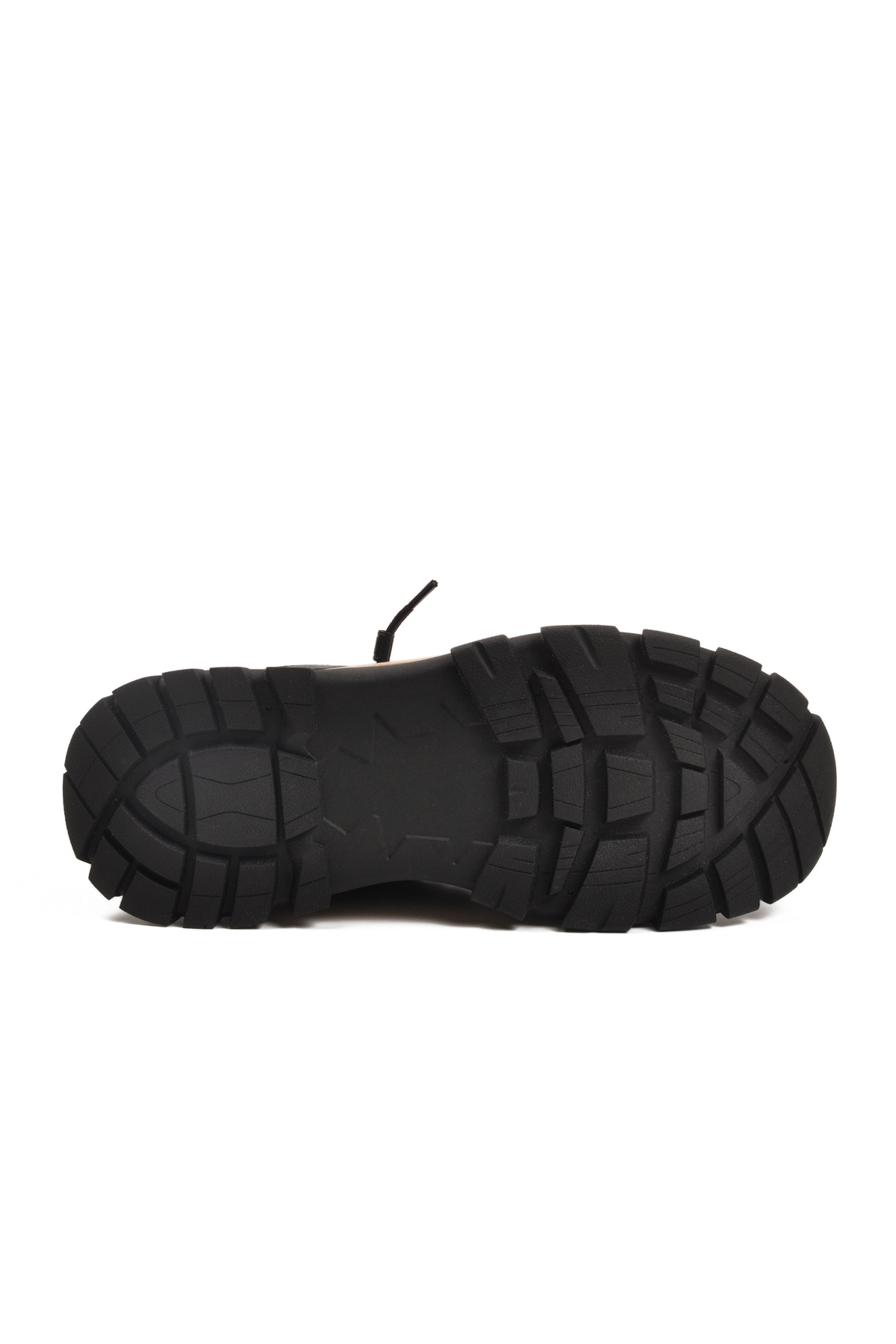 Siyah Hakiki Deri Bağcıklı Erkek Sneaker - Görsel 6