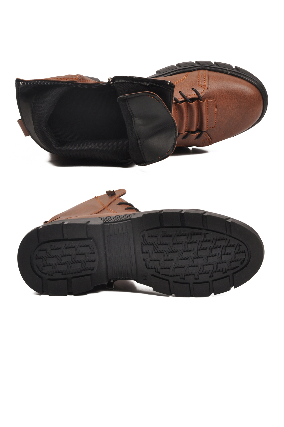 Aspor Taba İçi Polarlı Fermuarlı Erkek Bot - Görsel 5