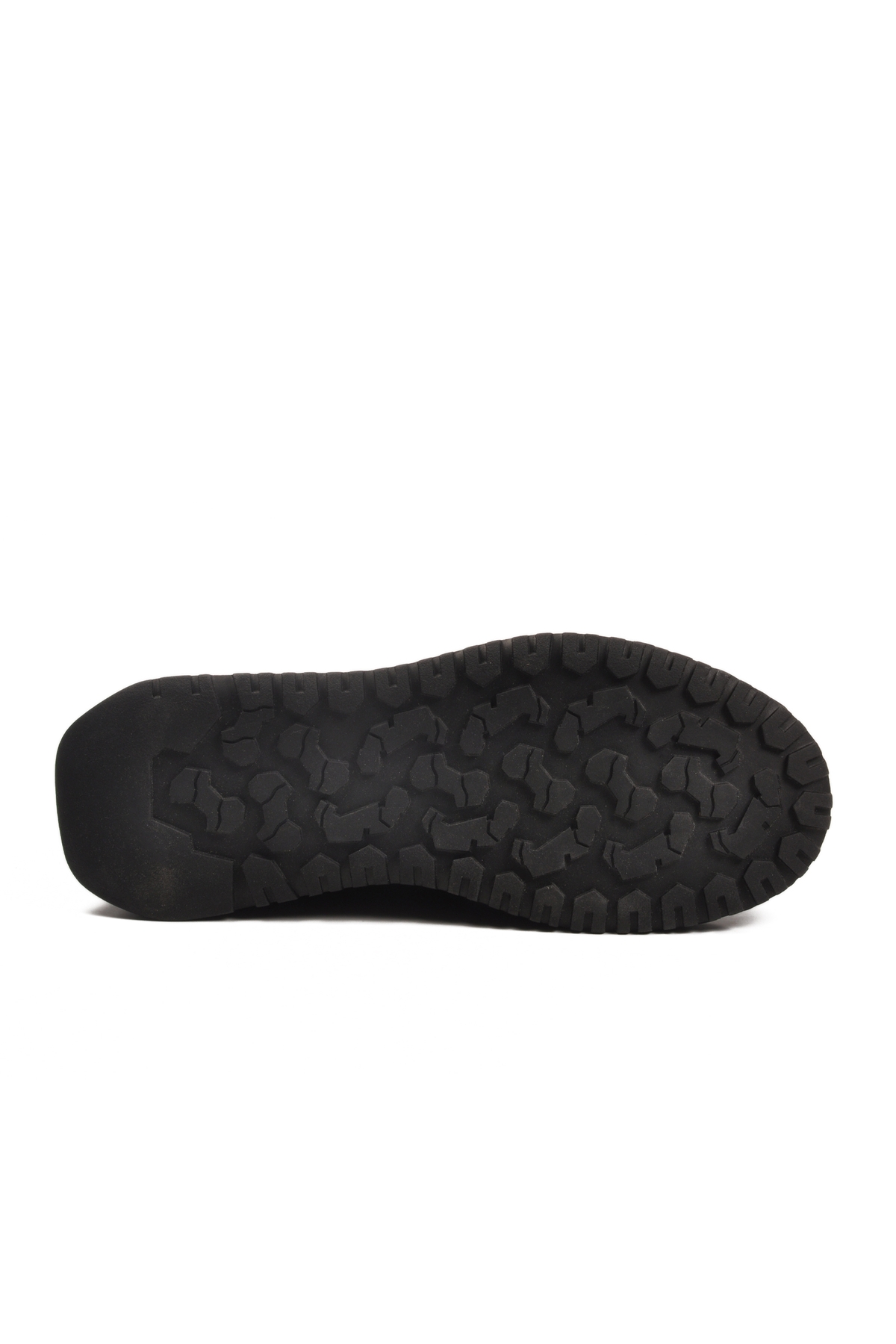 Siyah Nubuk Hakiki Deri Kaymaz Erkek Bot - Görsel 6