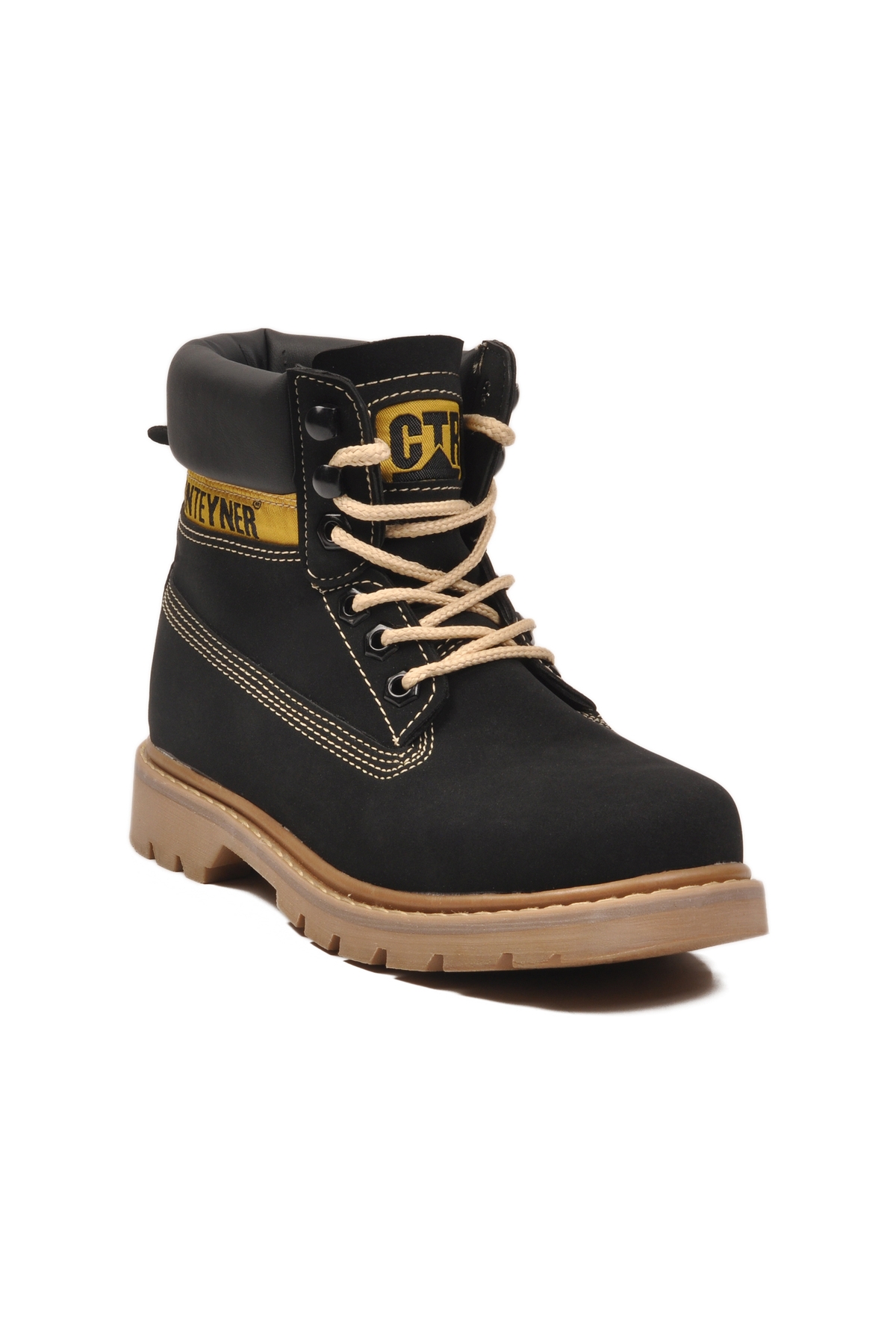 Siyah Unisex Worker Bot - Görsel 4