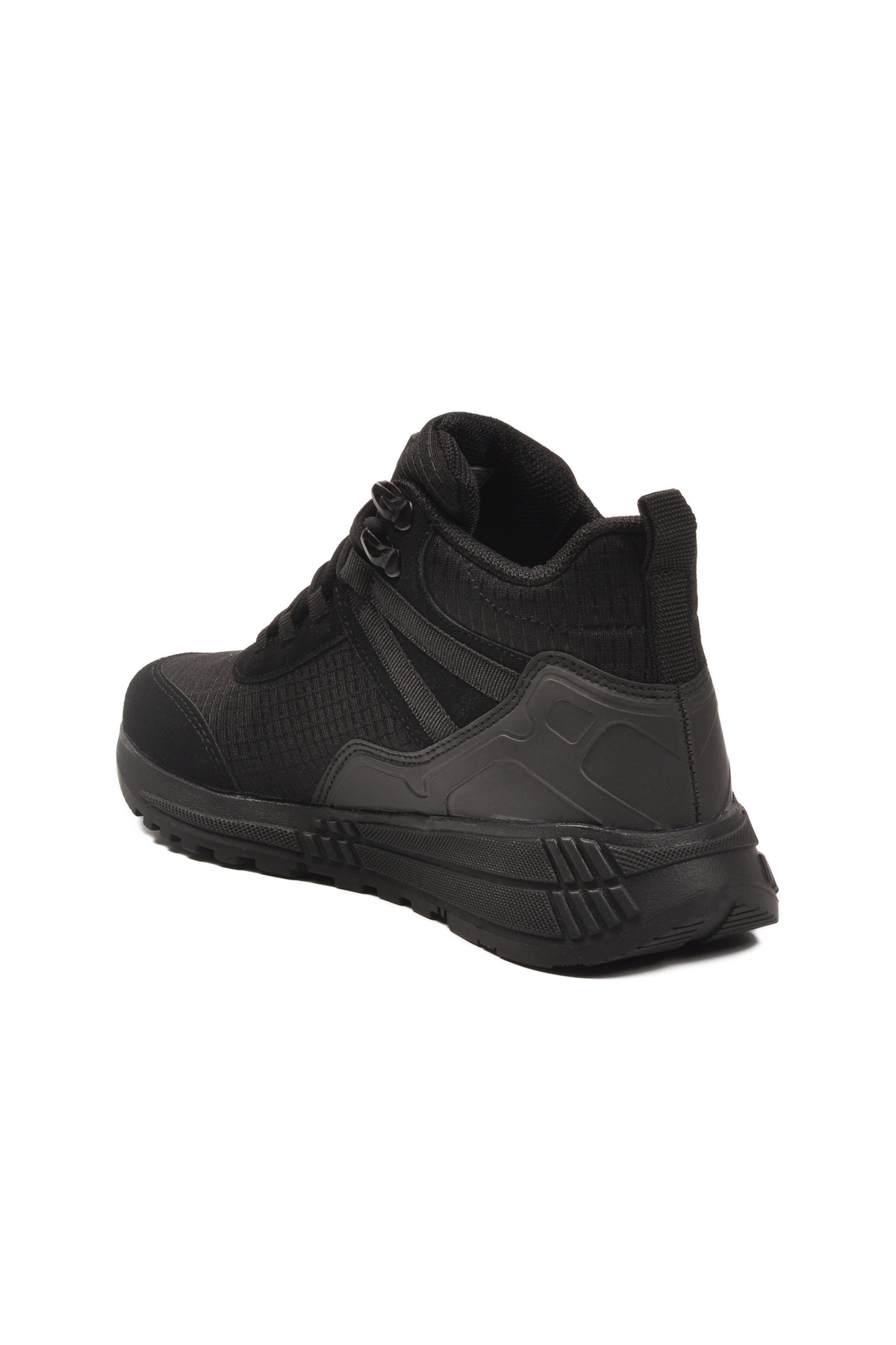 Siyah Bilek Boy Kaymaz Bağcıklı Hafif Unisex Bot 2880 G - Görsel 5