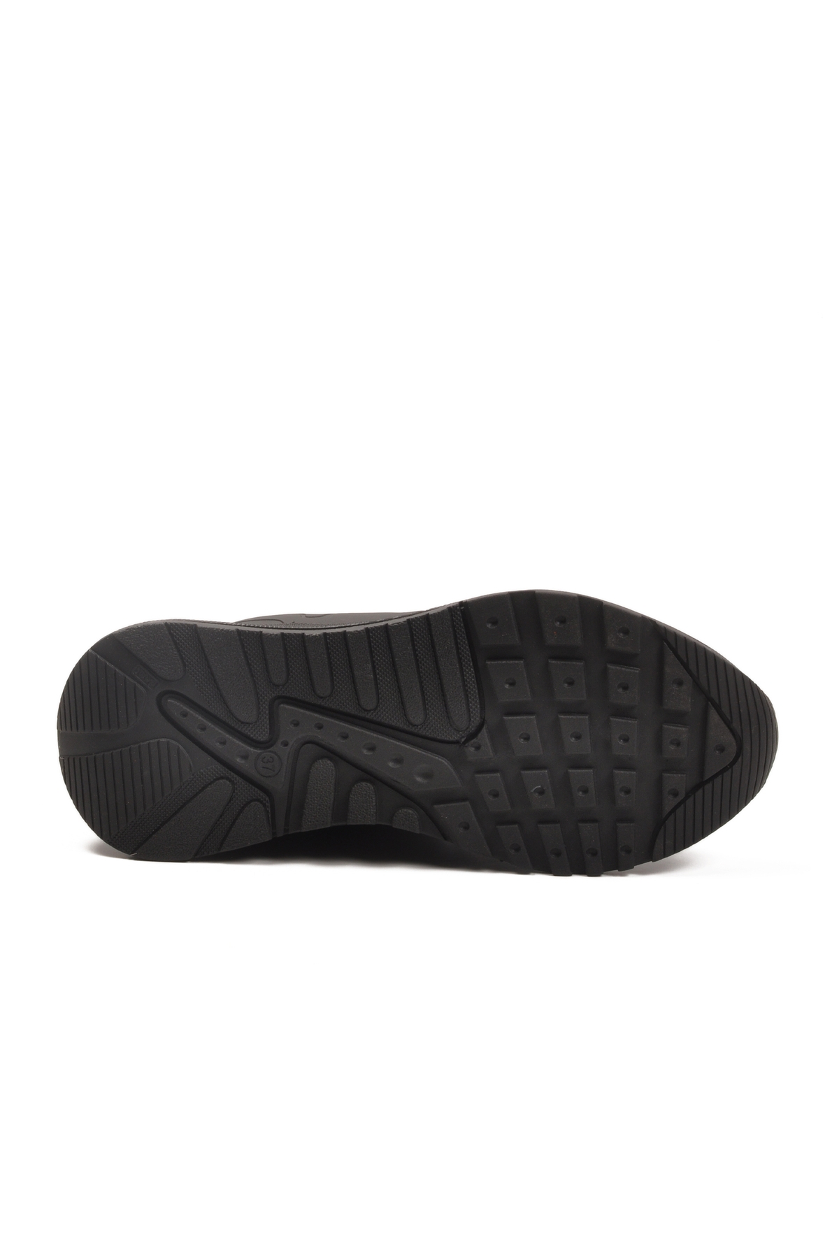 Siyah Bilek Boy Kaymaz Bağcıklı Hafif Unisex Bot 2880 G - Görsel 6