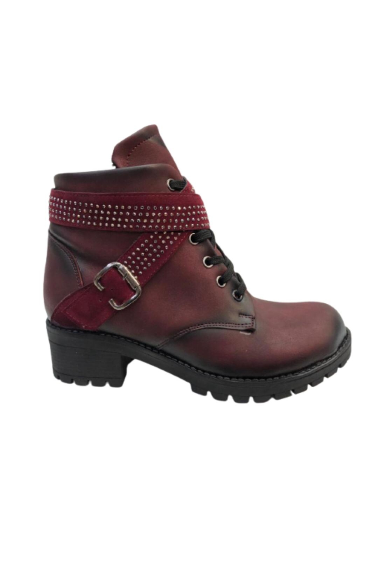 Mehtap 10025 Çapraz Taşlı Bot - Görsel 3