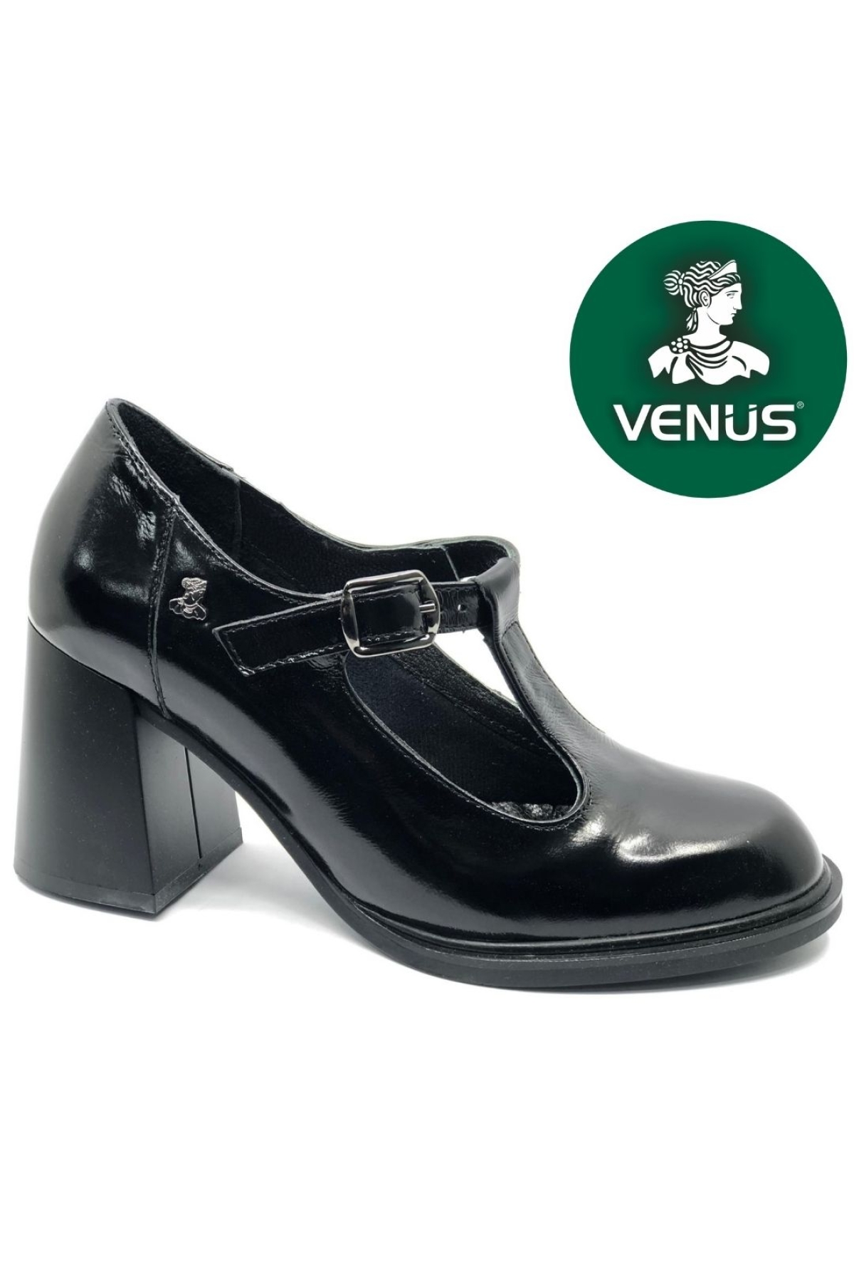 Venüs Venüs Siyah Amitar Hakiki Deri Comfort Ortopedik Kadın Klasik Topuklu Ayakkabı Flo'da! Siyah - 3. görsel