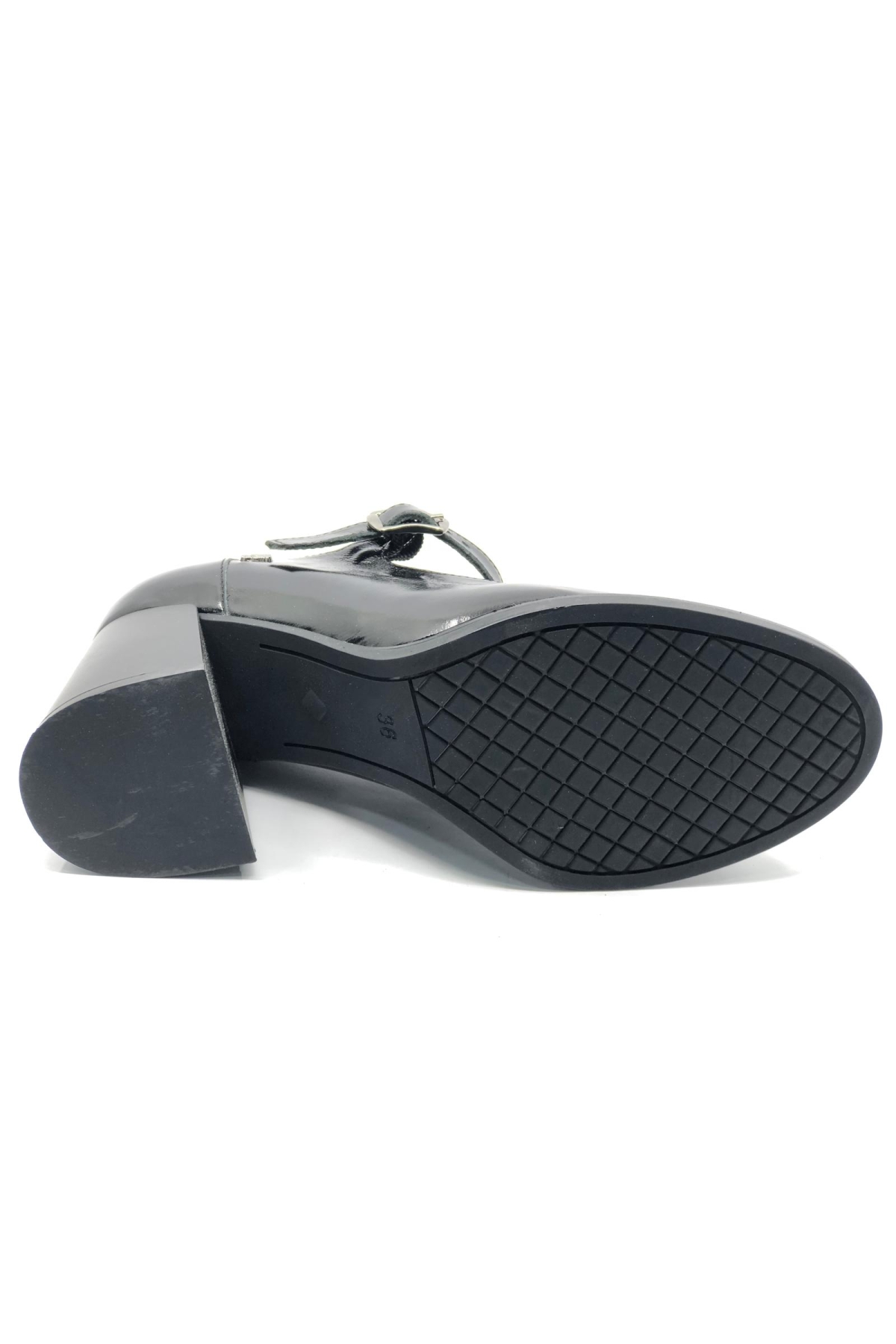 Venüs Venüs Siyah Amitar Hakiki Deri Comfort Ortopedik Kadın Klasik Topuklu Ayakkabı Flo'da! Siyah - 7. görsel