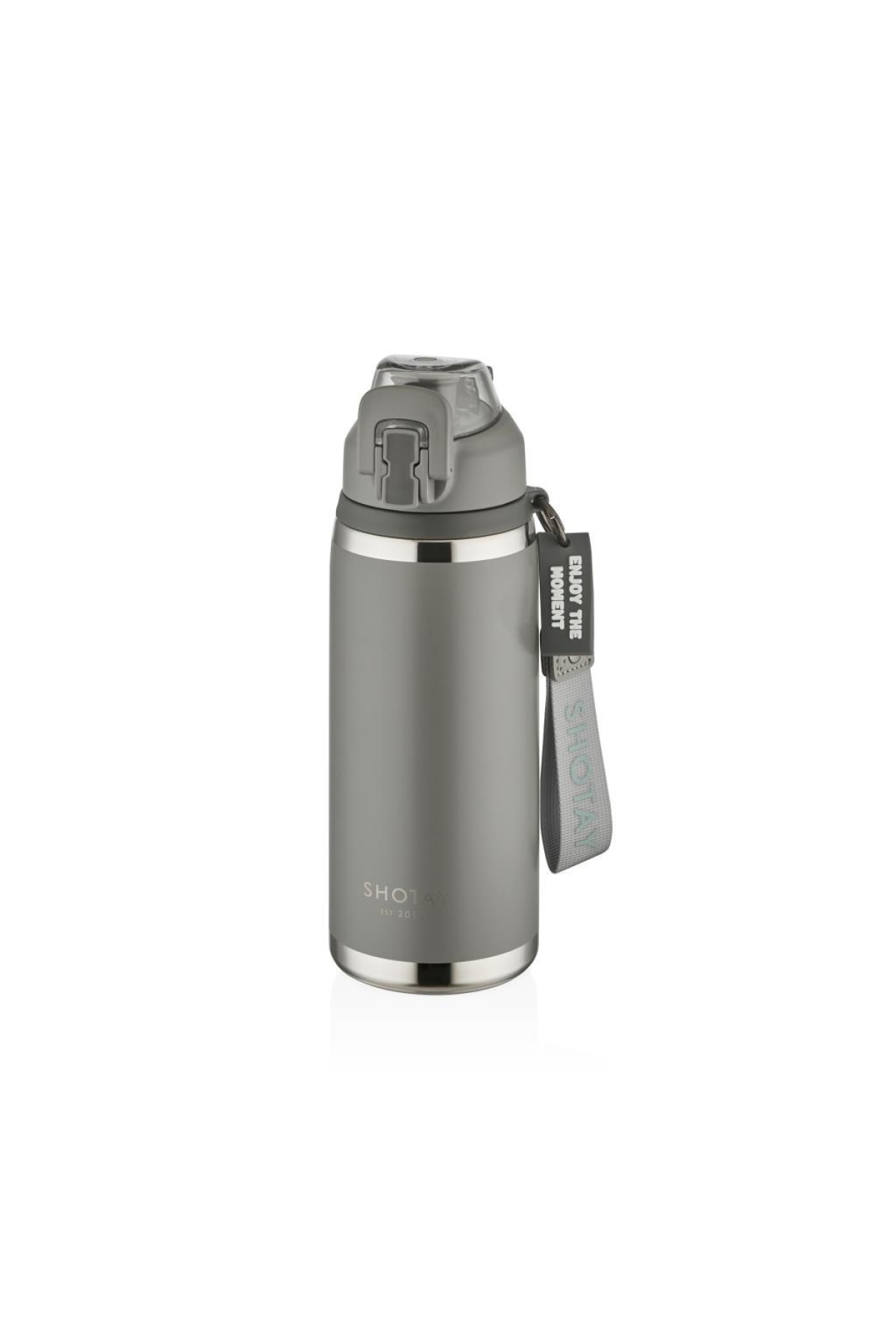 ShotayCamping Çelik Termos Matara 750Ml Gri