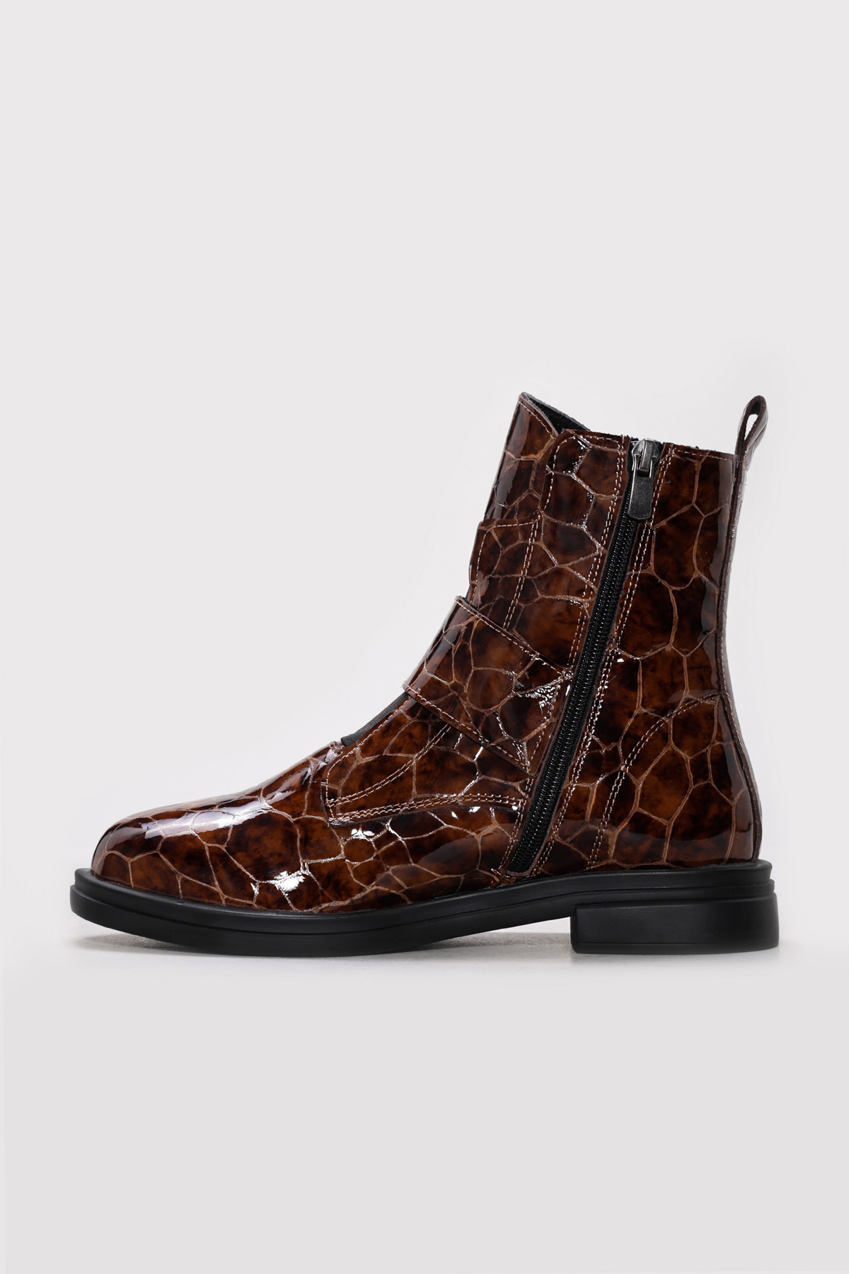 Hakiki Deri Kürklü Kadın Klasik Bot 238KZA126 - Görsel 3