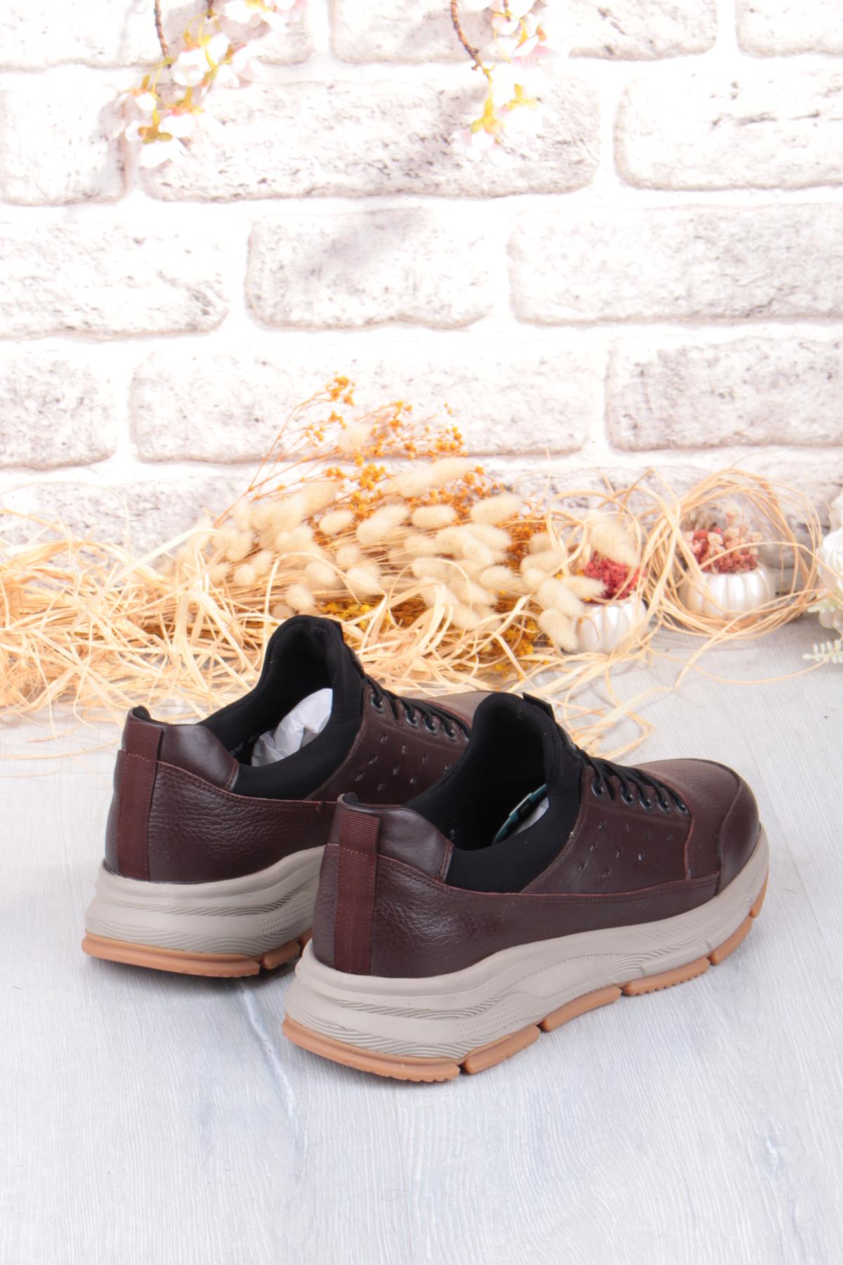 I1308 Energy Hafif Rahat Hakiki Deri Erkek Ayakkabı - Görsel 6