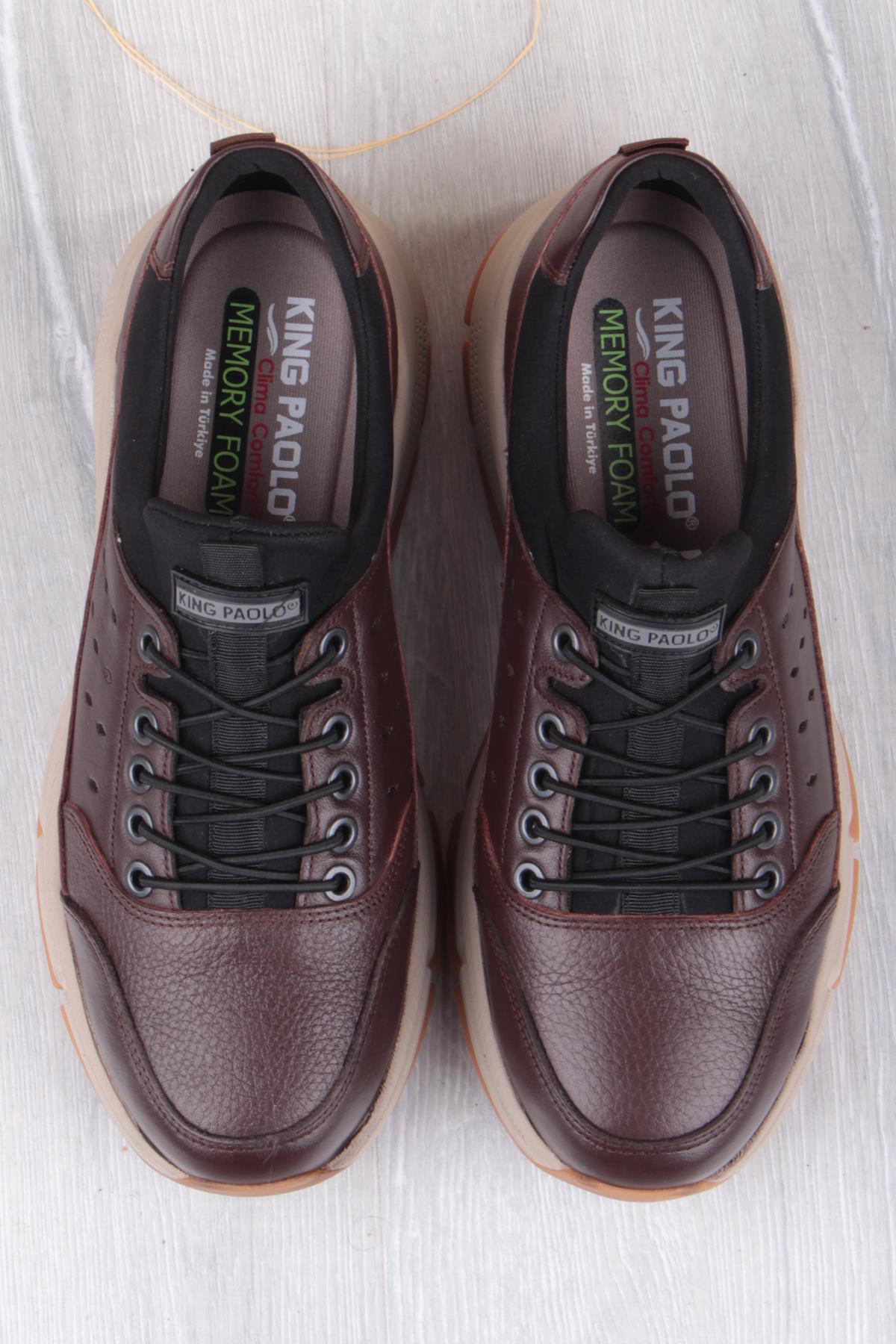 I1308 Energy Hafif Rahat Hakiki Deri Erkek Ayakkabı - Görsel 8