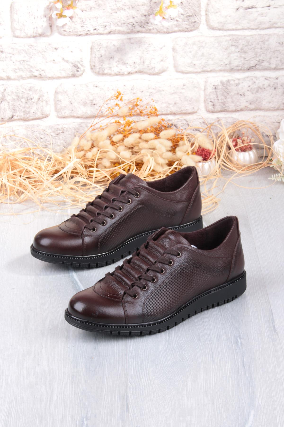 5251 Milano Rahat Orijinal Hakiki Deri Erkek Ayakkabı - Görsel 5