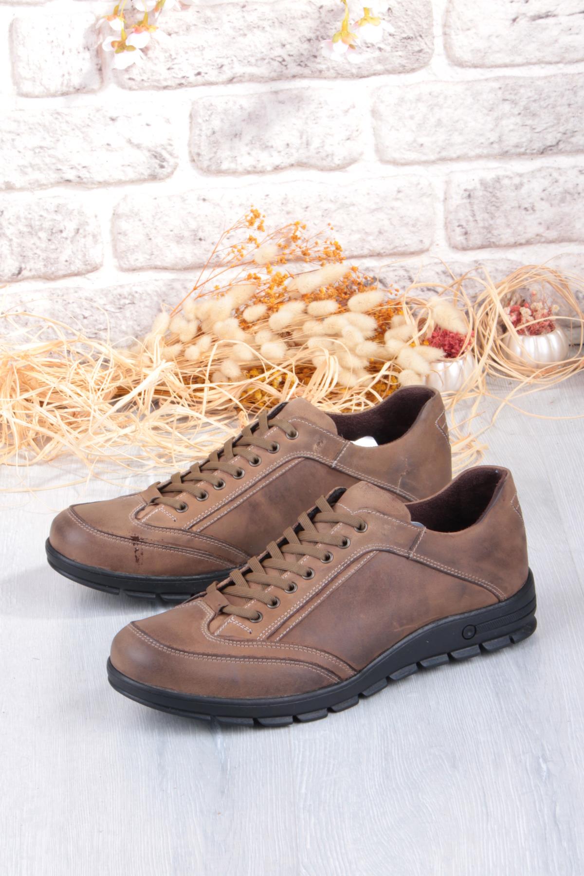 2038 Grezör Rahat Orijinal Hakiki Deri Erkek Ayakkabı - Görsel 5