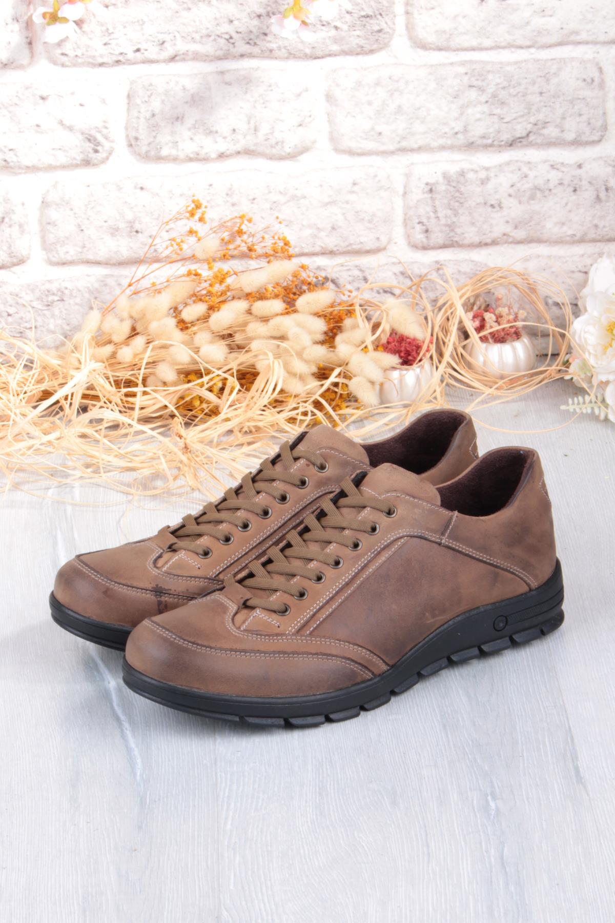 2038 Grezör Rahat Orijinal Hakiki Deri Erkek Ayakkabı - Görsel 8