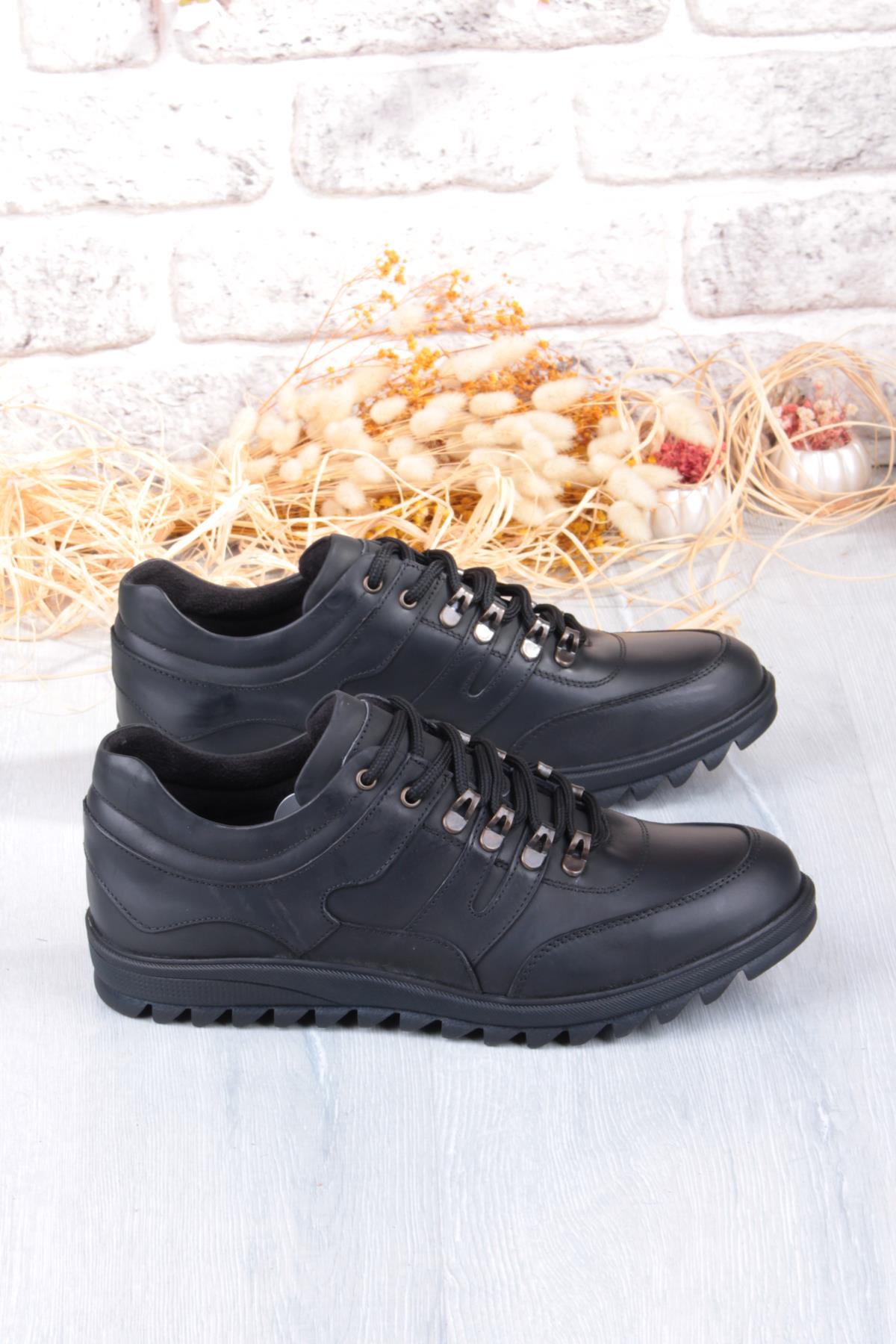 5151 Grezör Rahat Kauçuk Taban Orijinal Hakiki Deri Erkek Ayakkabı - Görsel 3